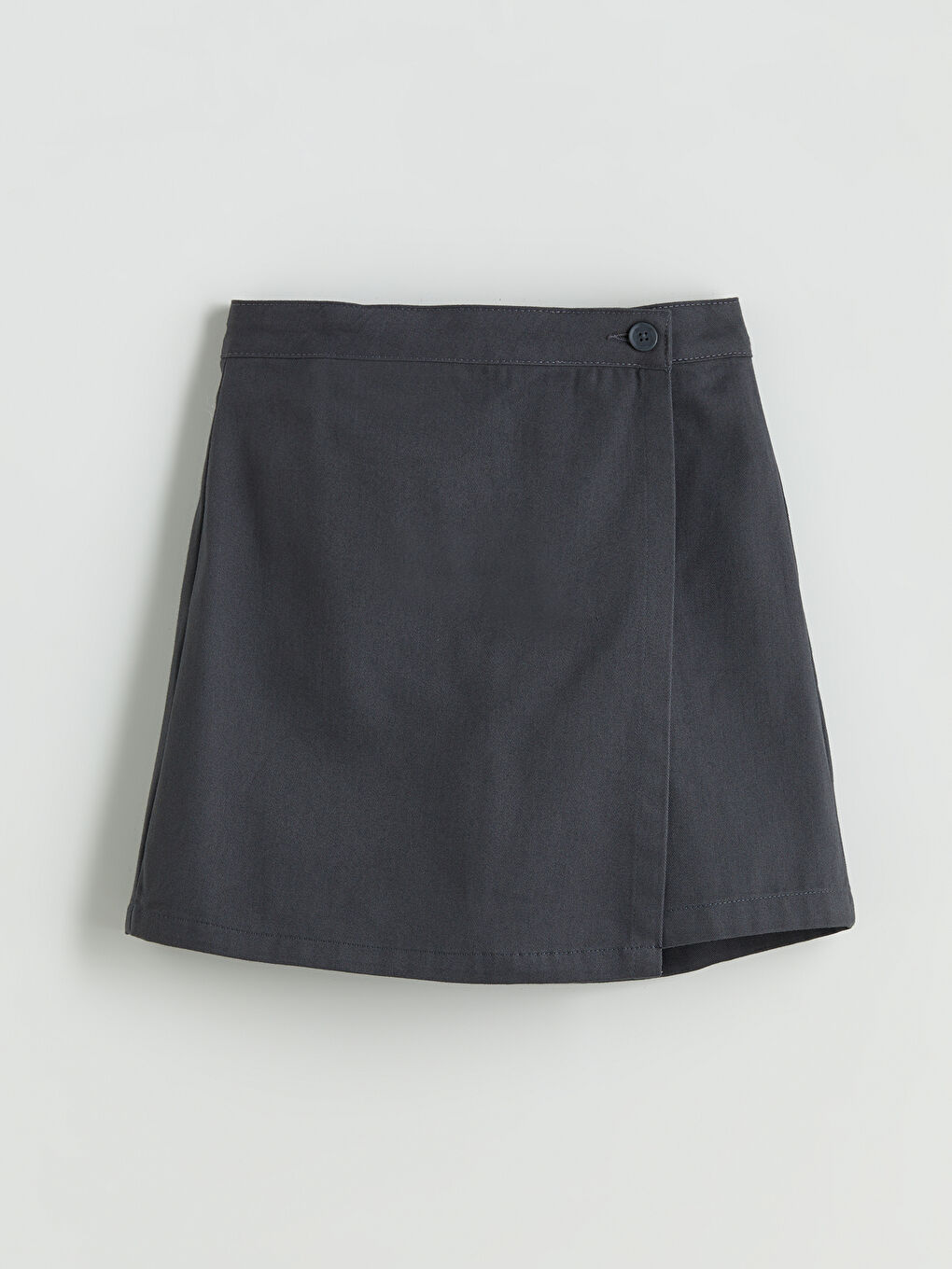 LCW Kids Basic Gabardine Girl Short Skirt -W51199Z4-HEF