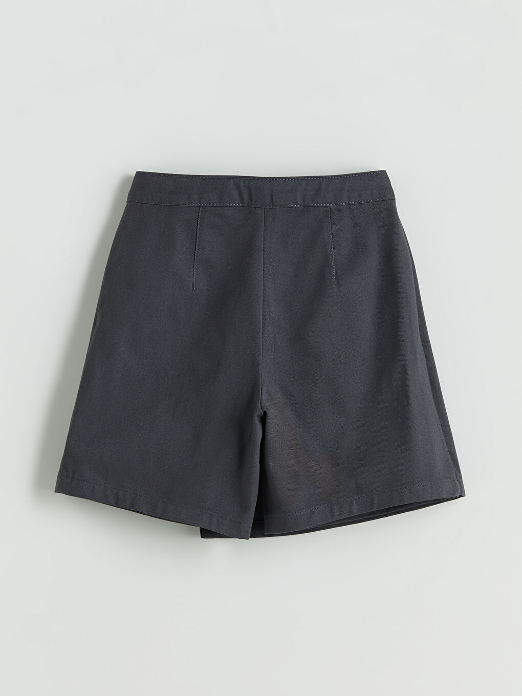 LCW Kids Basic Gabardine Girl Short Skirt -W51199Z4-HEF