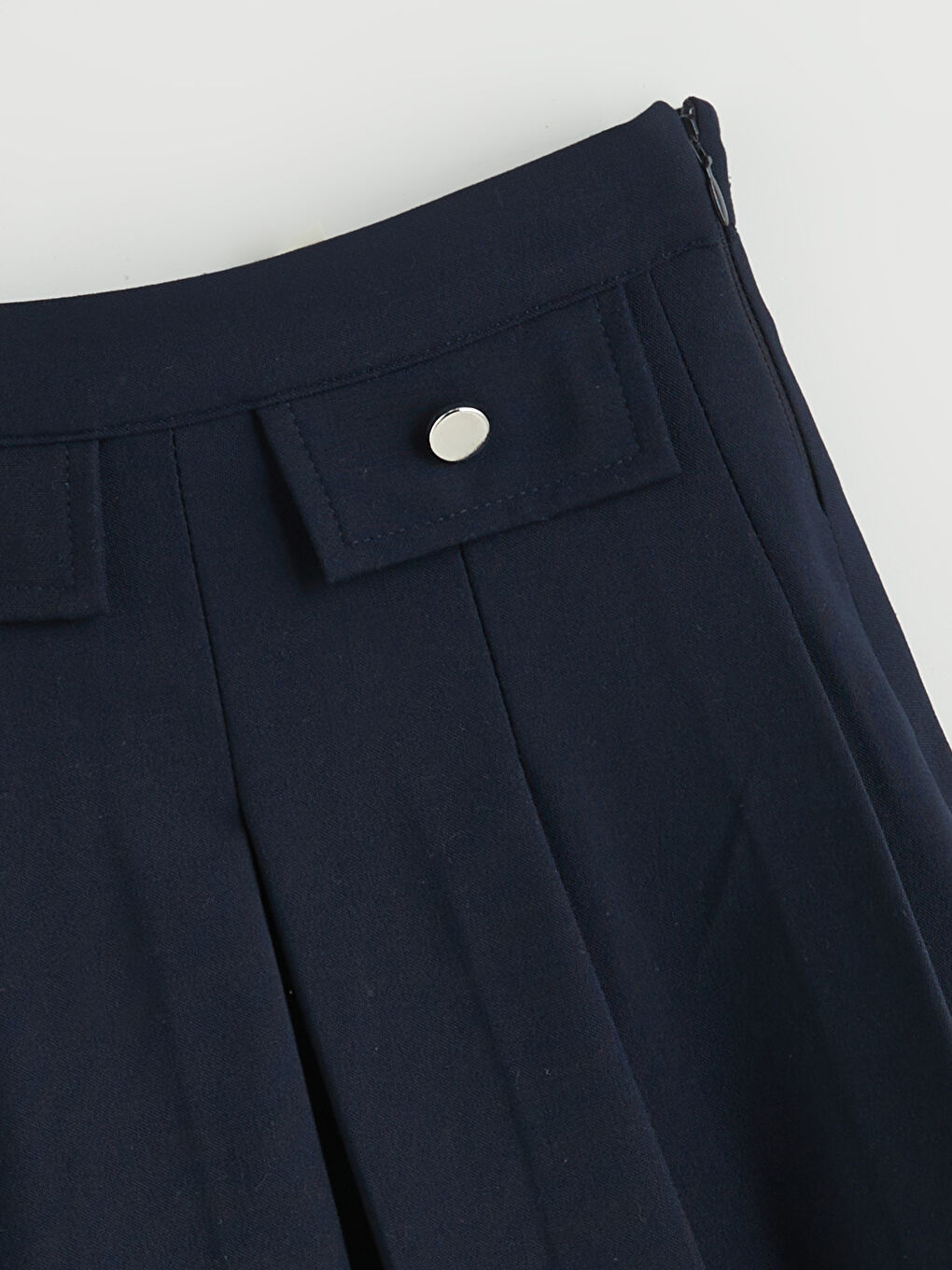 LCW Kids Basic Gabardine Girl Short Skirt -W51199Z4-HRC