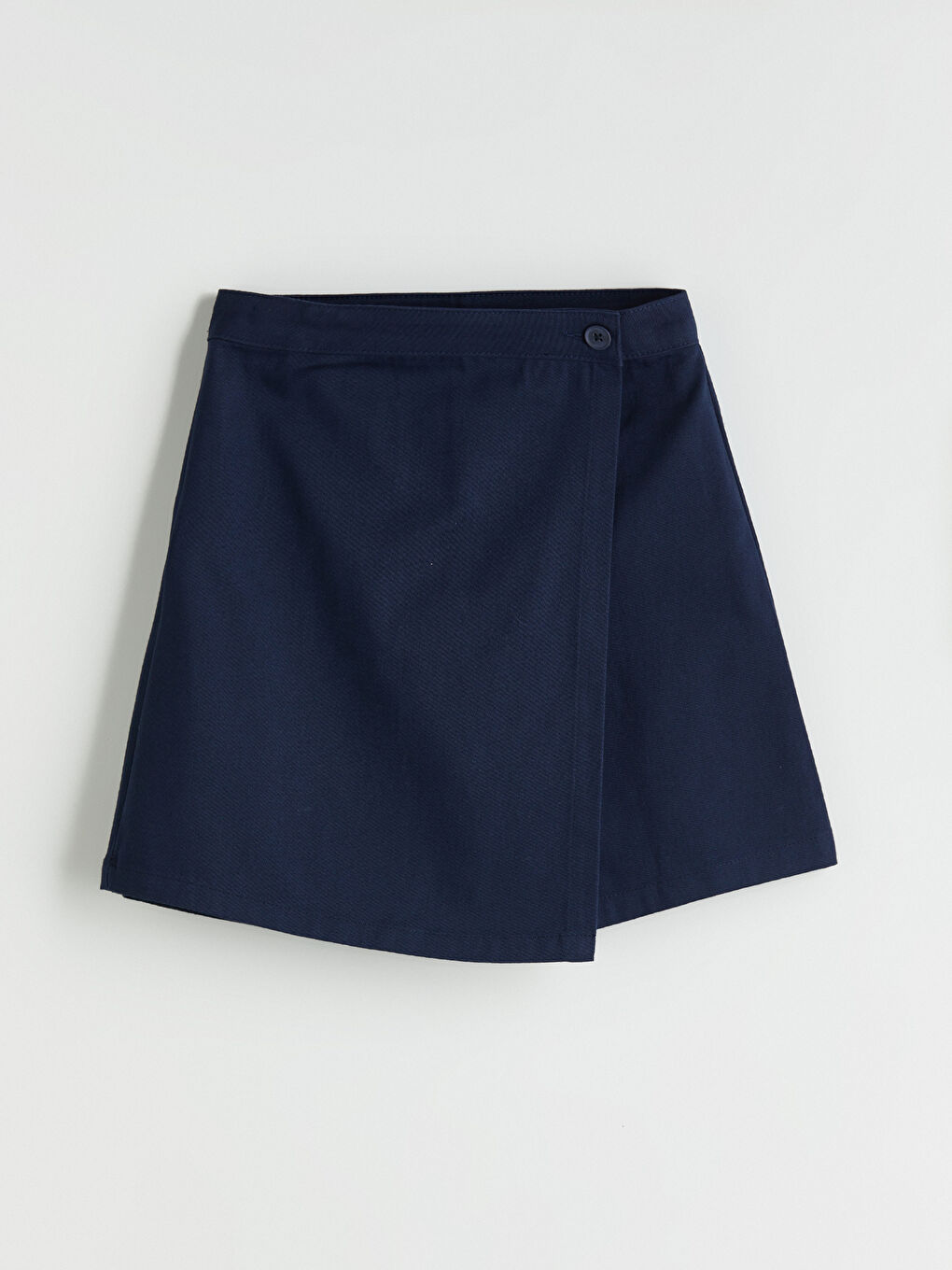 LCW Kids Basic Gabardine Girl Short Skirt -W51199Z4-HRC