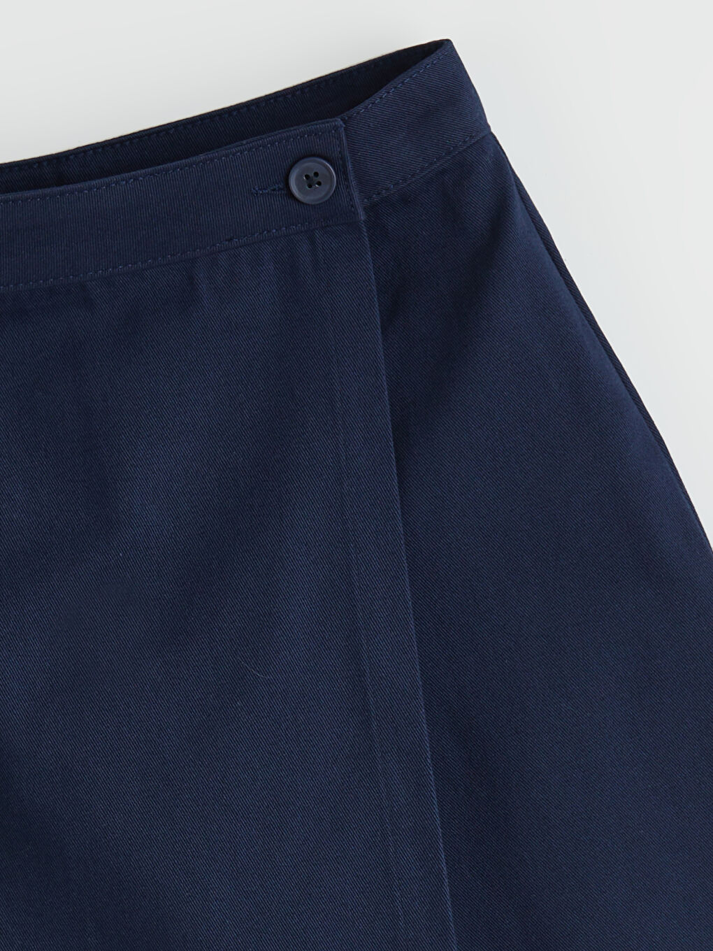 LCW Kids Basic Gabardine Girl Short Skirt -W51199Z4-HRC