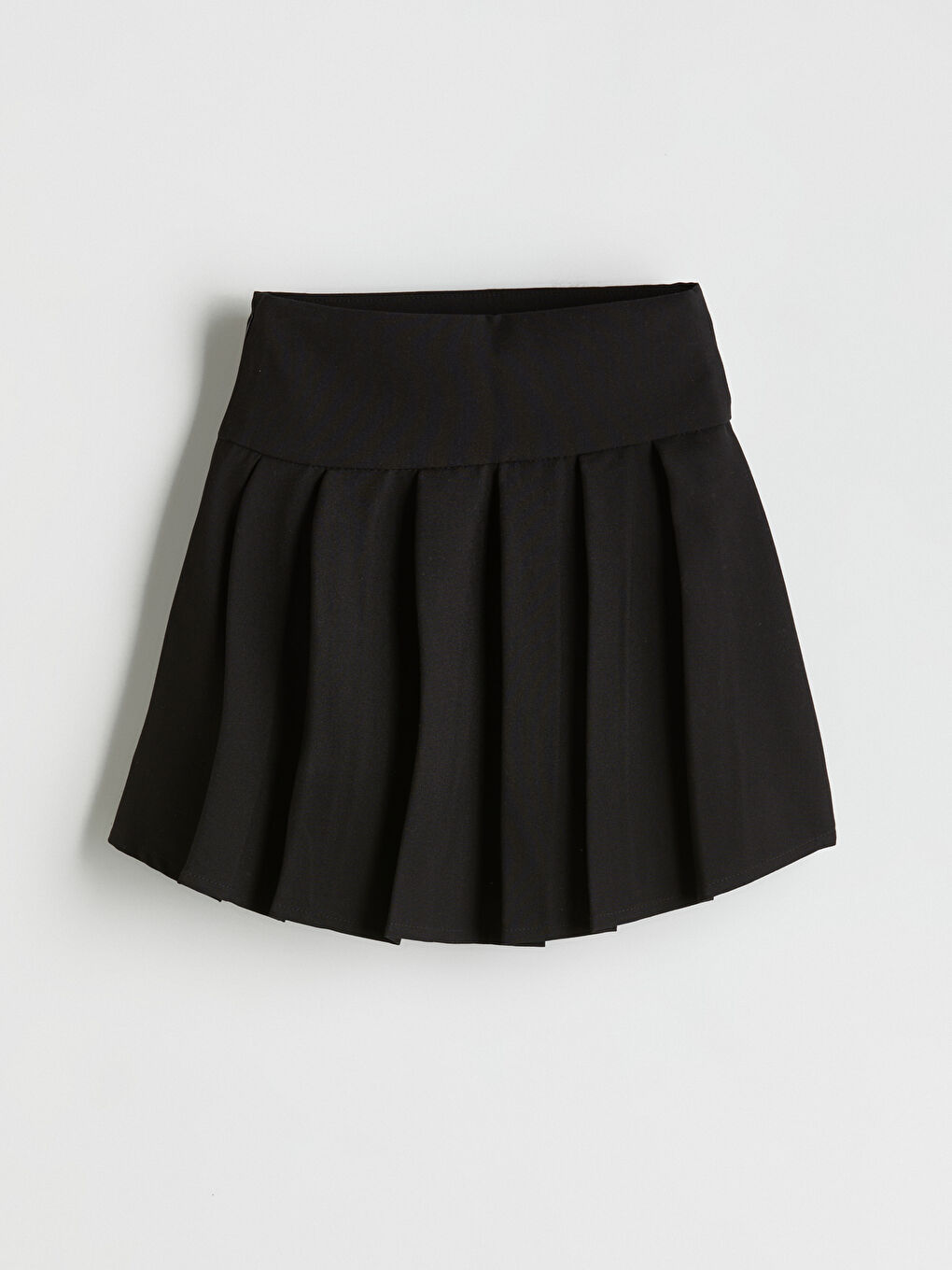 LCW Kids Basic Gabardine Girl Short Skirt -W51201Z4-CVL