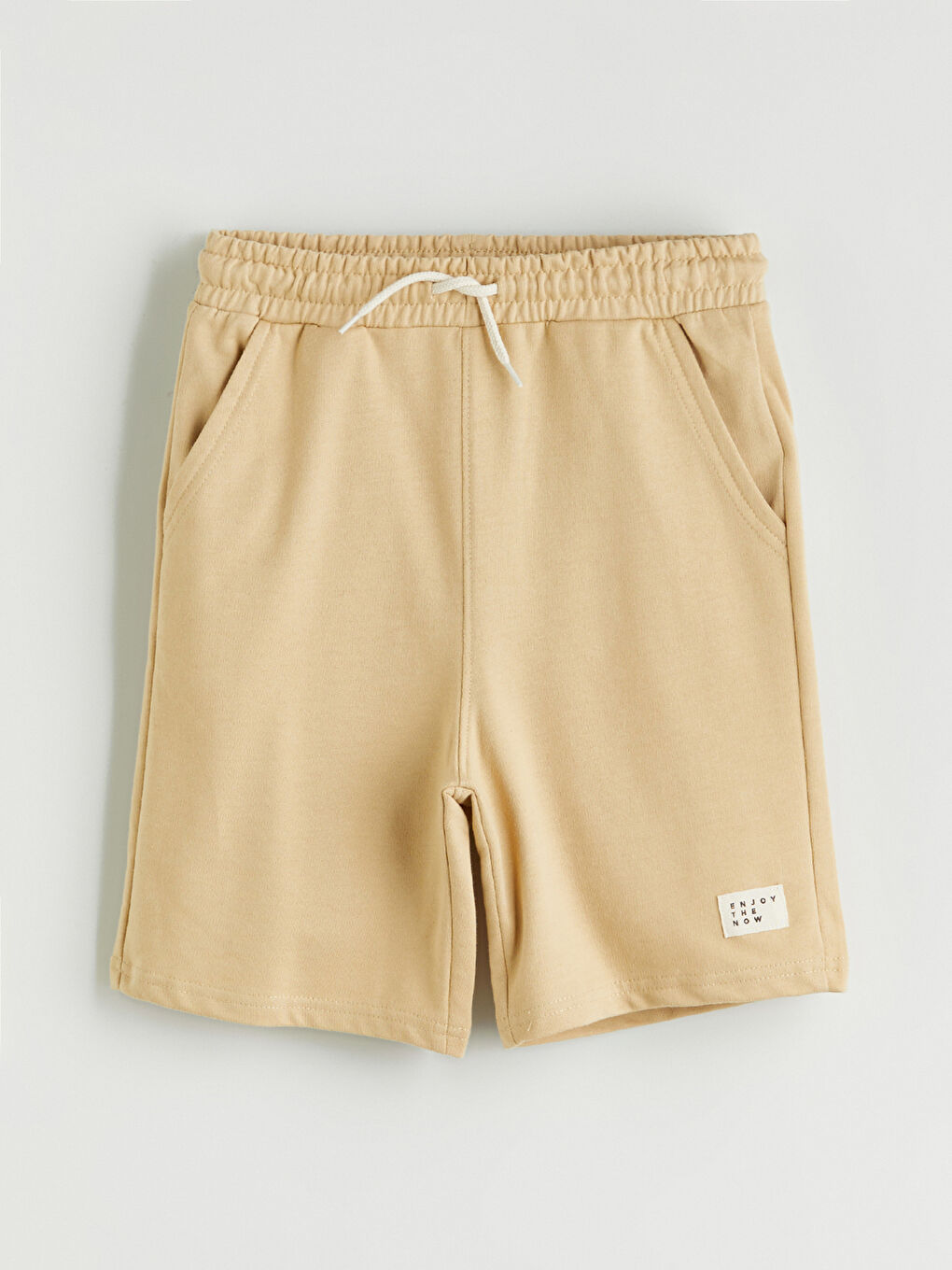 LCW Kids Elasticated Waist Boys' Shorts -W51211Z4-GFY