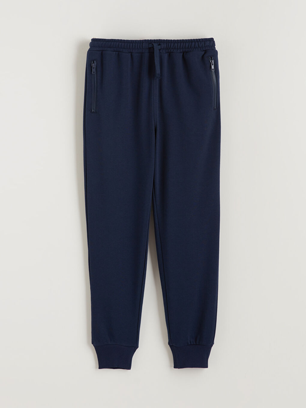 Lacivert Beli Lastikli Erkek Çocuk Jogger Eşofman Altı