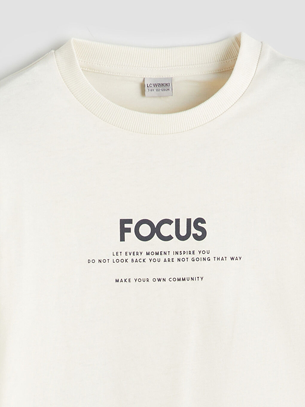 LCW Kids Crew Neck Boys' T-Shirt -W51222Z4-FRR