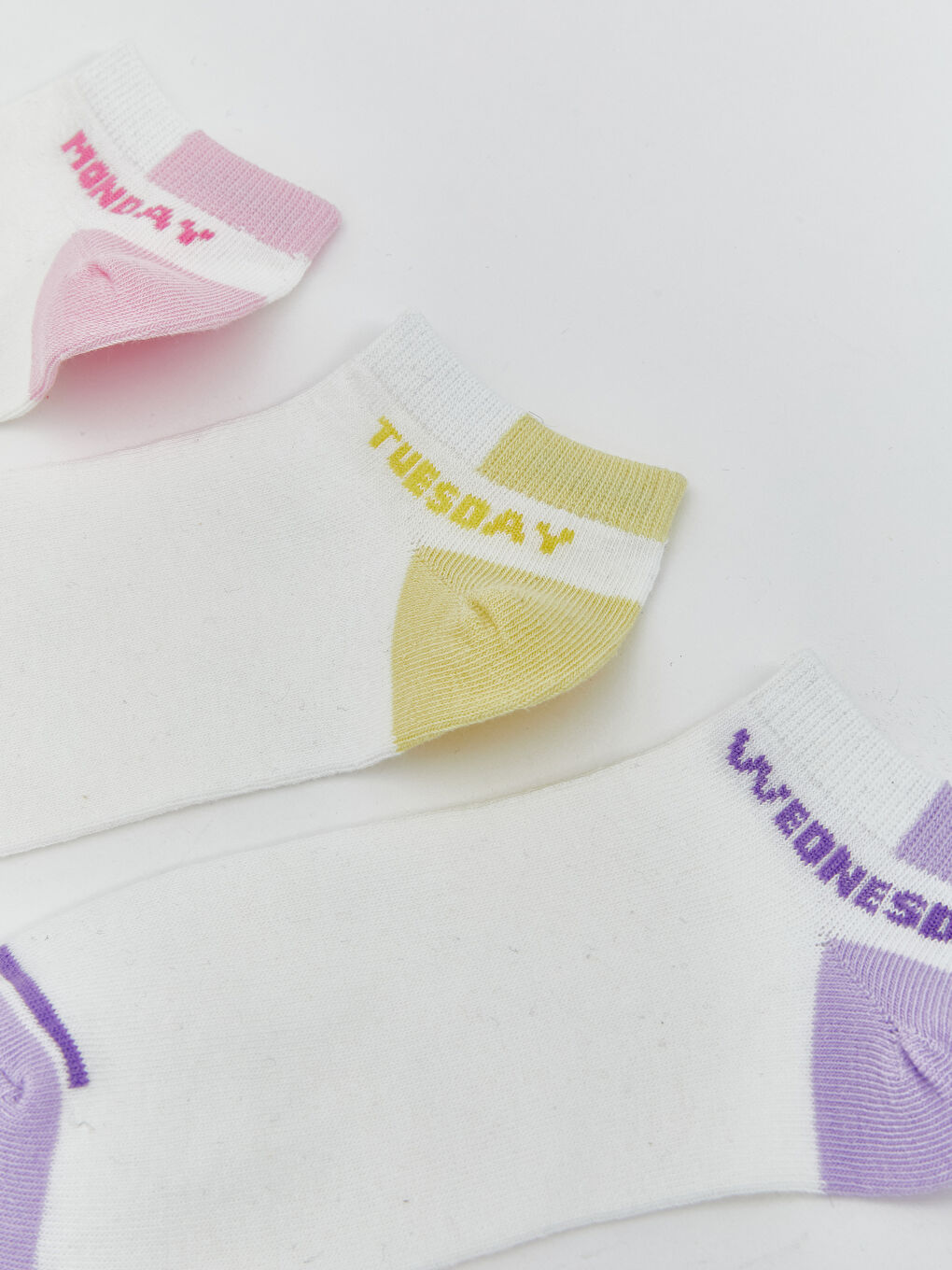 LCW DREAM Girls Trainer Socks 5 Pack -W51246Z4-FEW