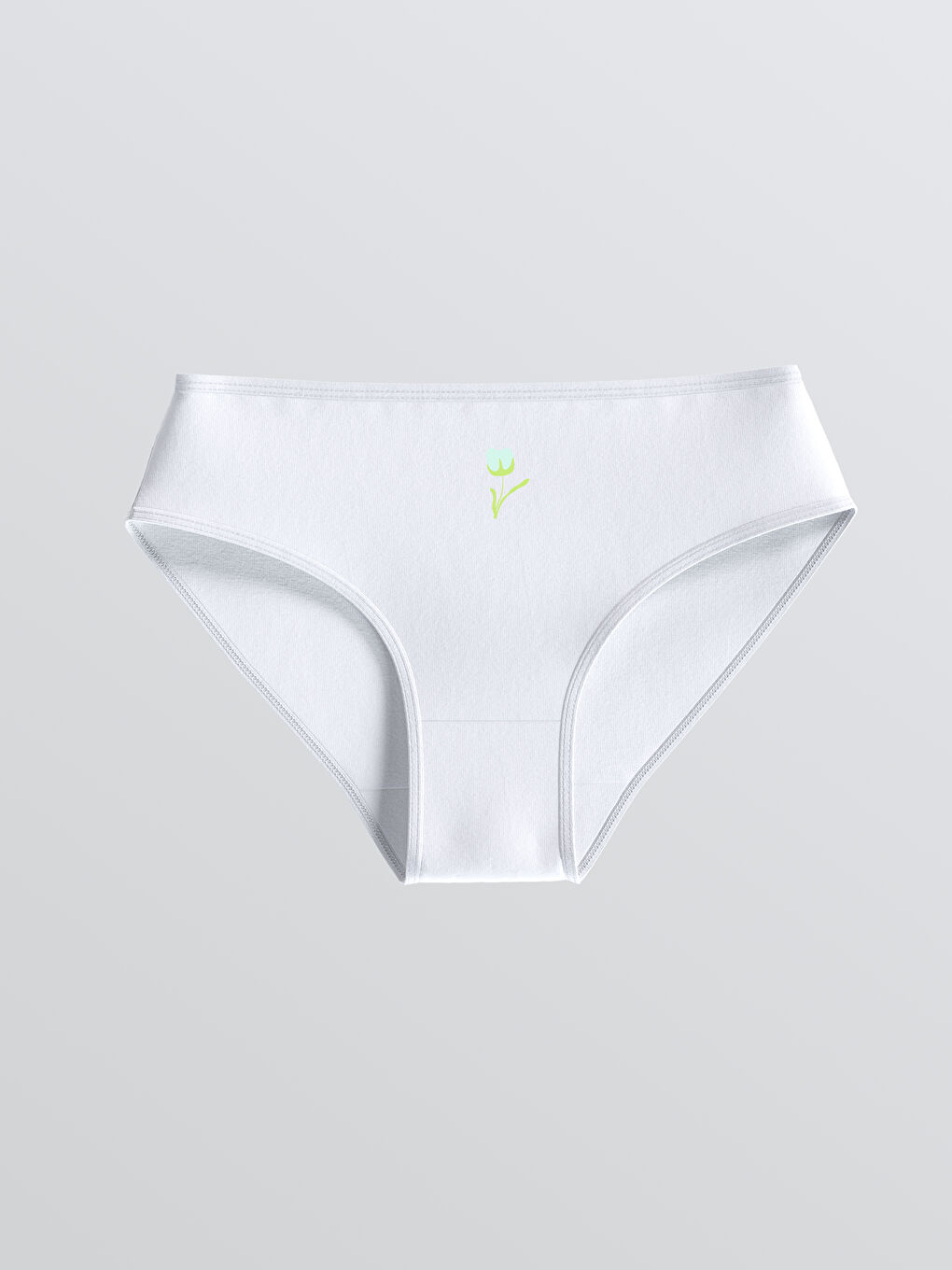 Beyaz Kız Çocuk Külot