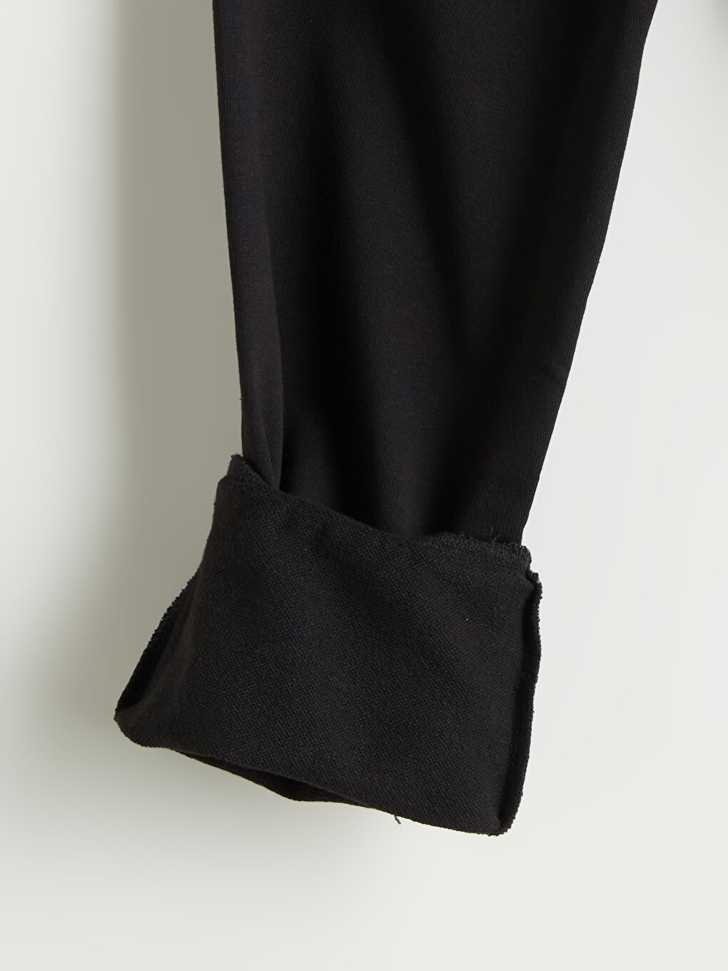 Siyah Beli Lastikli Erkek Çocuk Jogger Eşofman Alt-1