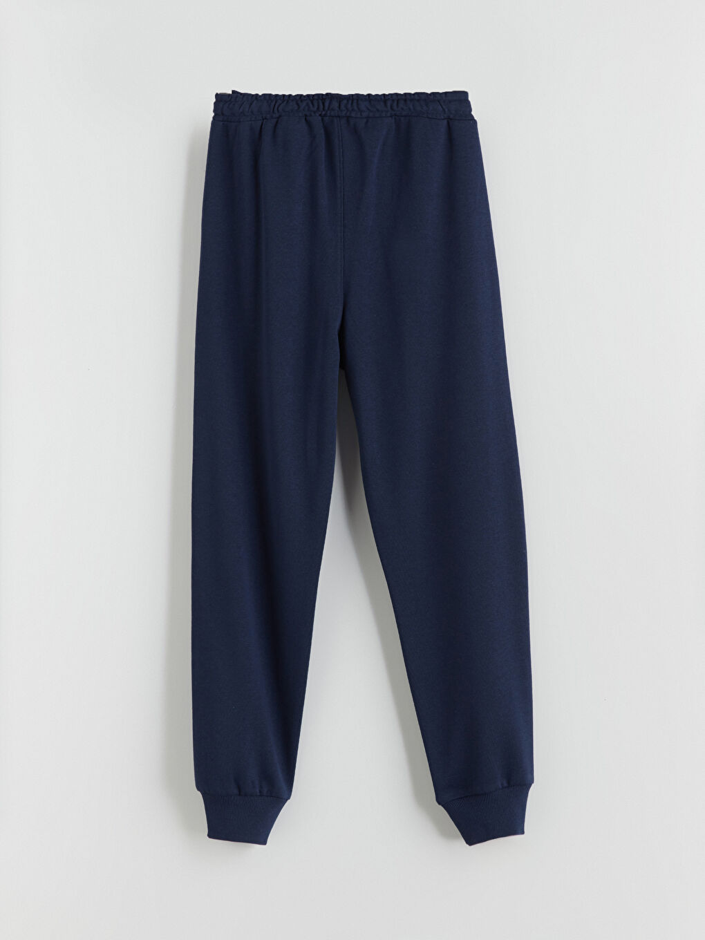 Lacivert Beli Lastikli Erkek Çocuk Jogger Eşofman Alt-1