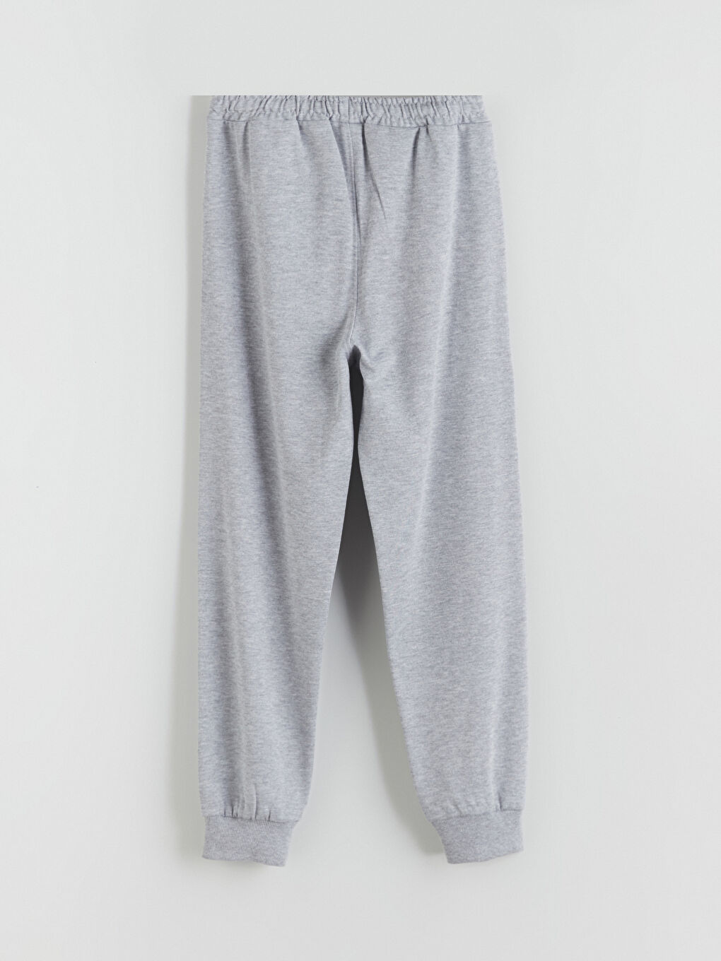 Gri Beli Lastikli Erkek Çocuk Jogger Eşofman Alt-2