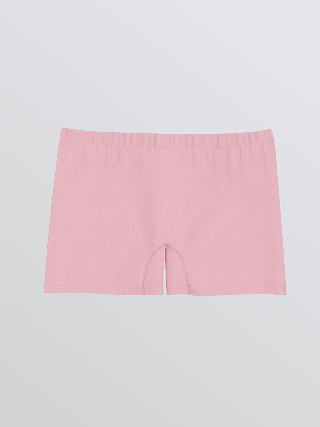 Pembe Beli Lastikli Kız Çocuk Boxer 3'lü-1