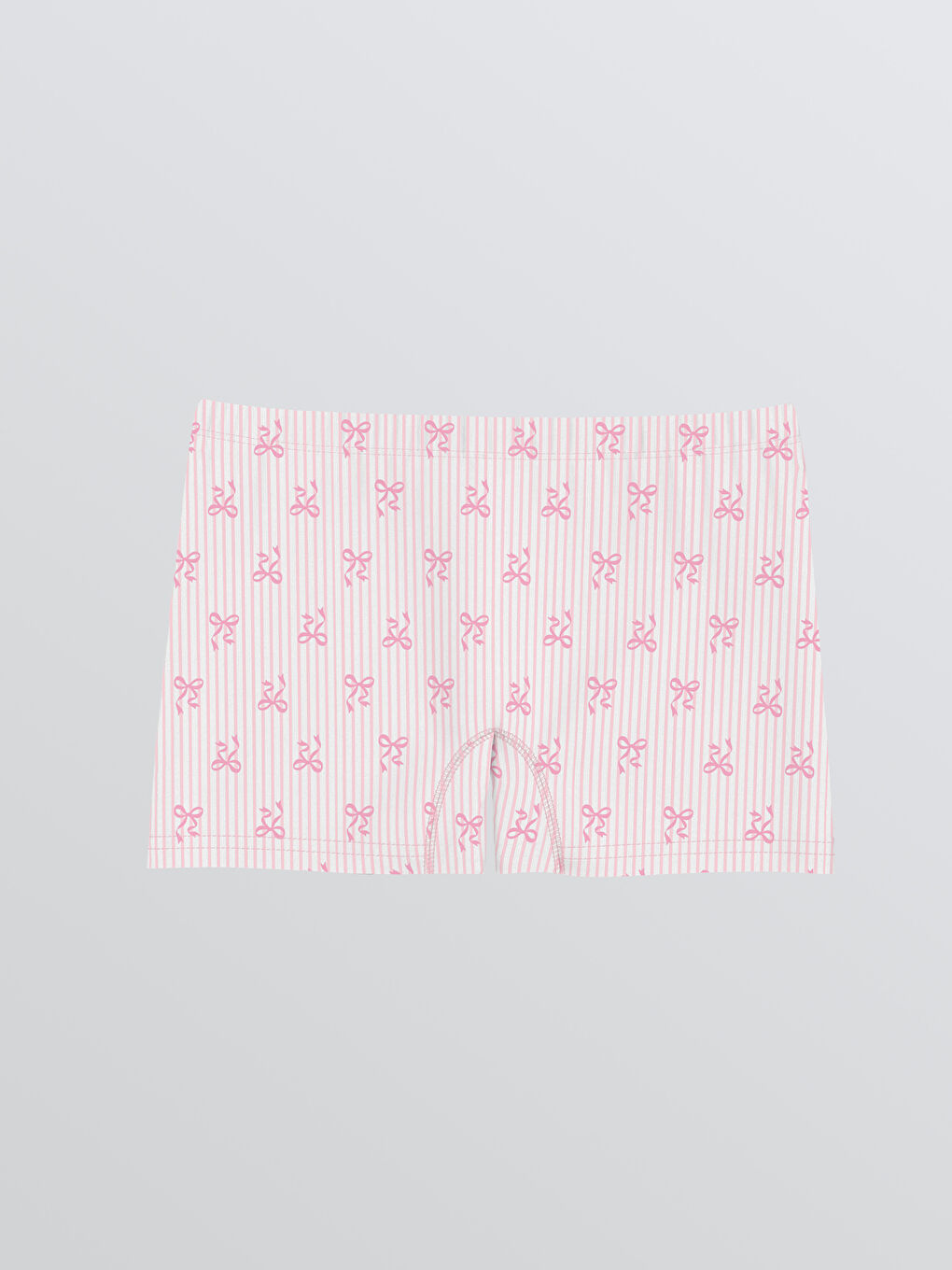 Pembe Beli Lastikli Kız Çocuk Boxer 3'lü-2
