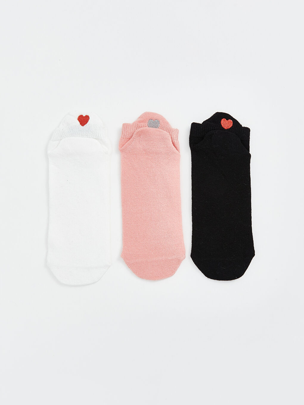 LCW Kids Girls Trainer Socks 5 Pack -W51289Z4-FEW