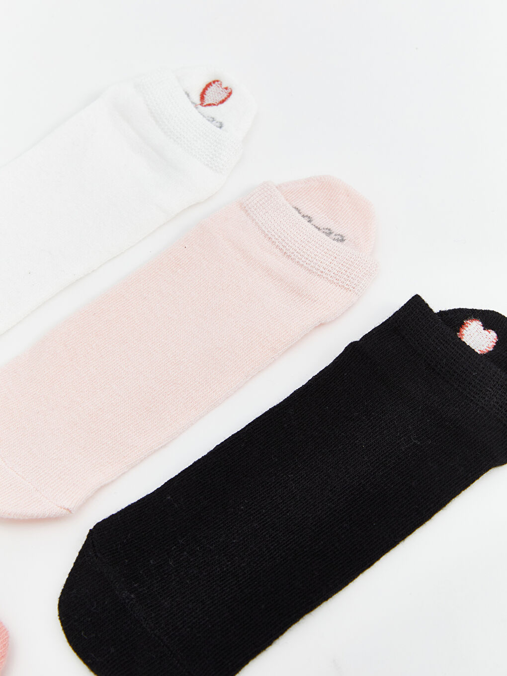 LCW Kids Girls Trainer Socks 5 Pack -W51289Z4-FEW