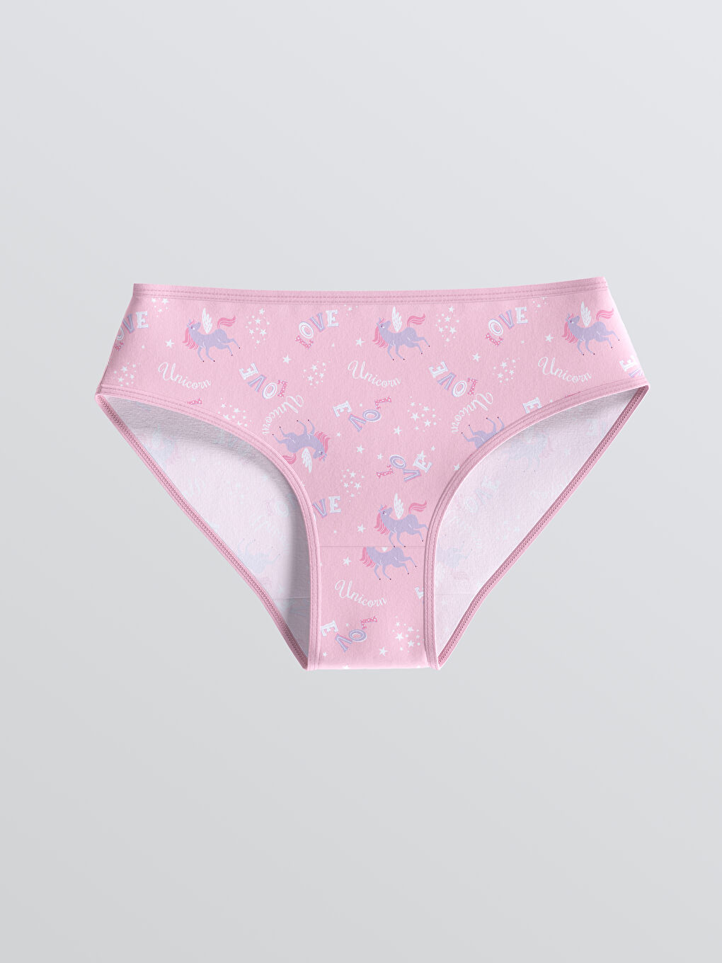 LCW Kids Printed Girl's Panties 3 pcs -W51306Z4-LT4