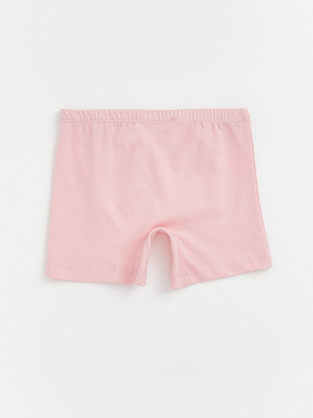 Pembe Beli Lastikli Kız Çocuk Boxer-1