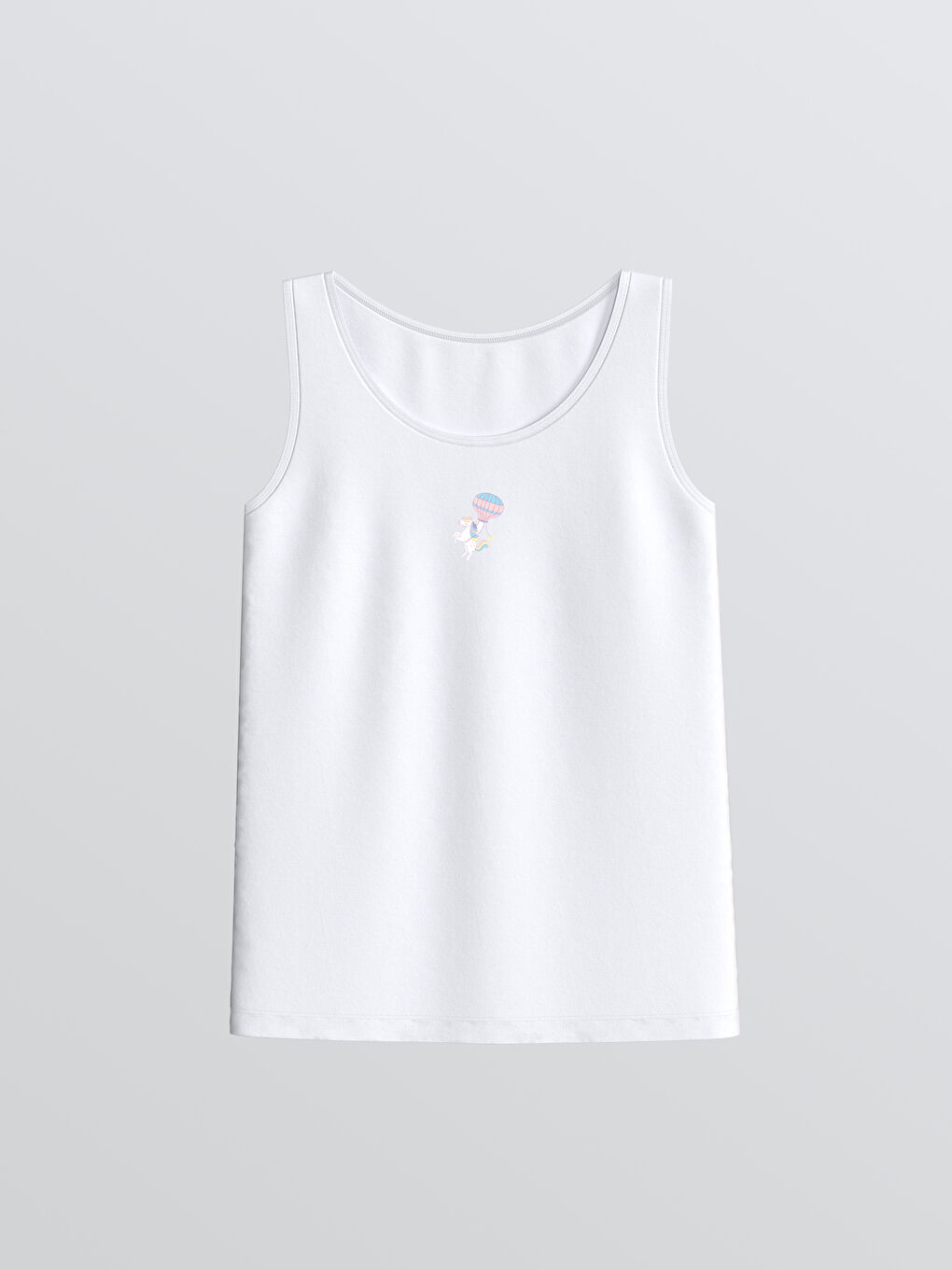 LC WAIKIKI Crew Neck Girls' Tank Tops 2-Pack -W51371Z1-Q6K