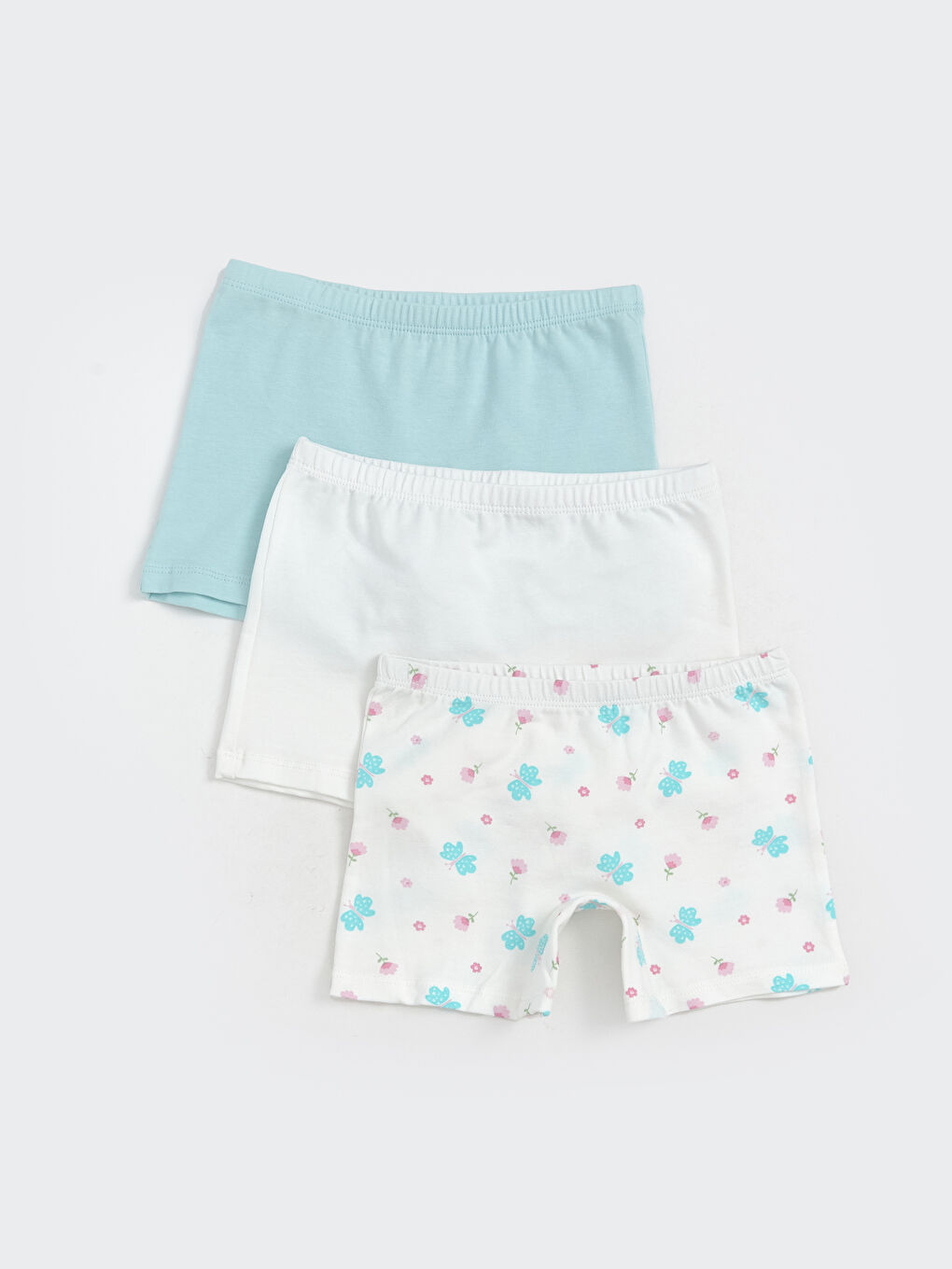 LCW Kids بوكسر بطبعة للبنات - عبوة من 3 قطع -W51400Z1-LRA