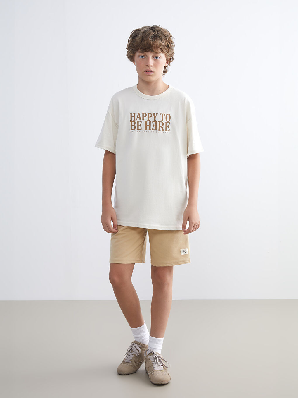 LCW Kids Тениска с кръгло деколте за момчета -W51425Z4-FRR