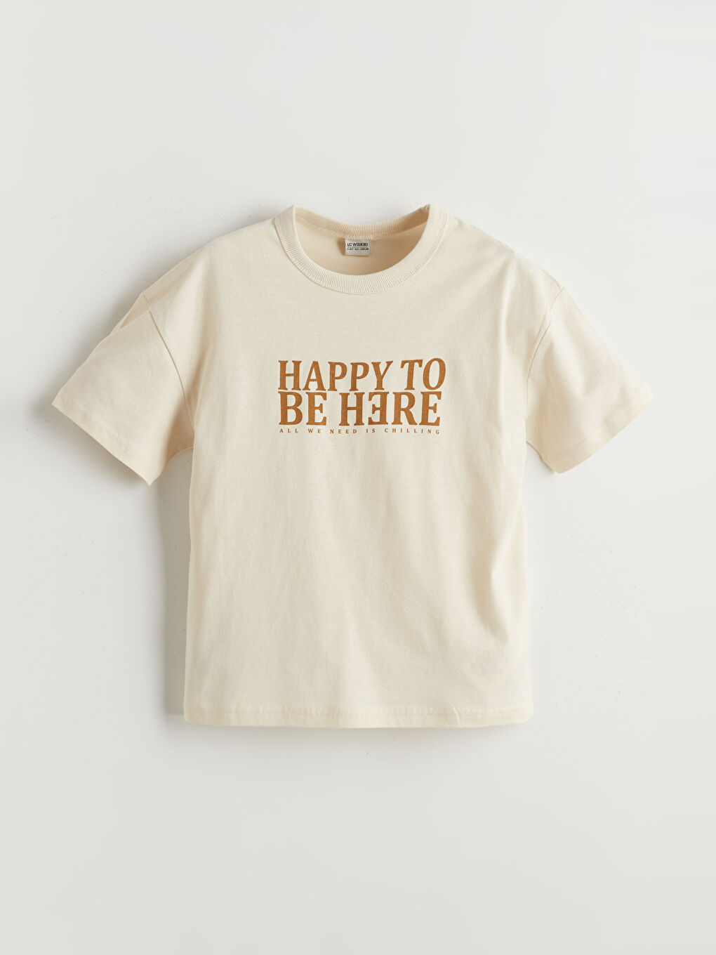 LCW Kids Crew Neck Boys' T-Shirt -W51425Z4-FRR