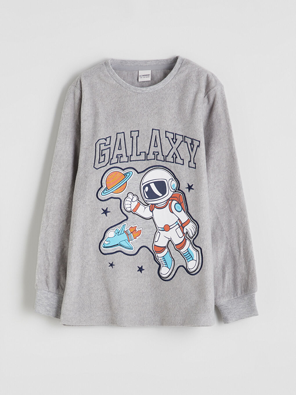 Crew Neck Polar Boys' Pyjama Set-1