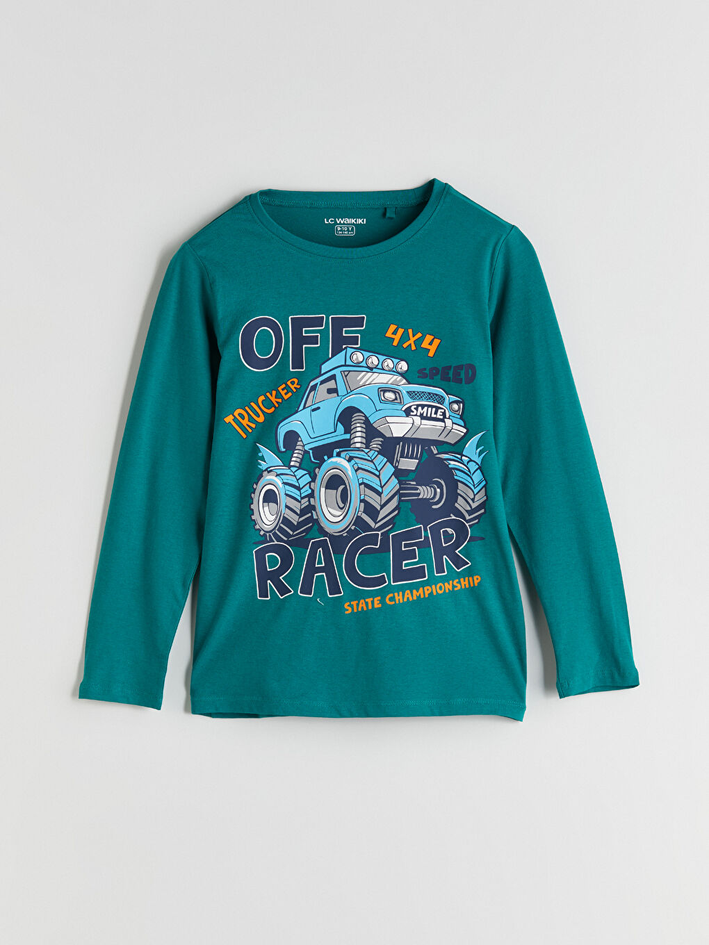LCW Kids Crew Neck Boys' Pyjama Set -W51438Z4-H7R