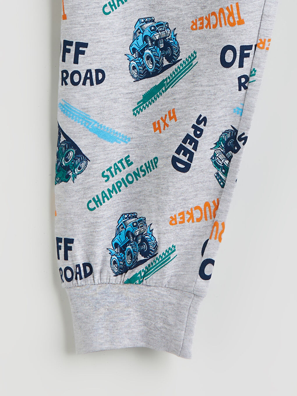 LCW Kids Crew Neck Boys' Pyjama Set -W51438Z4-H7R