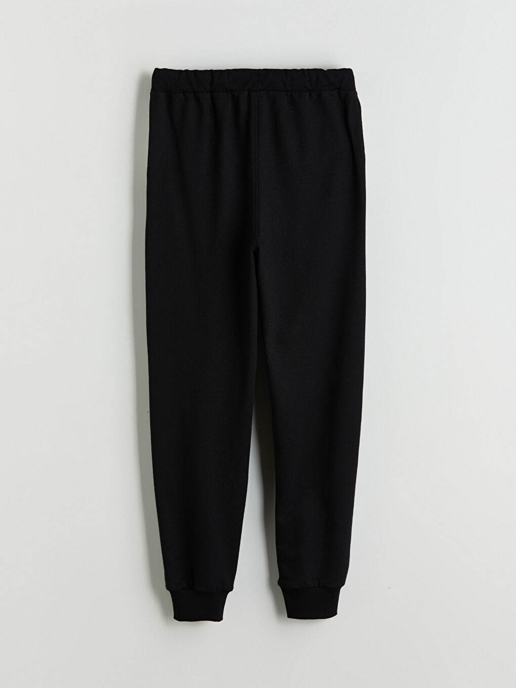 Siyah Beli Lastikli Erkek Çocuk Jogger  Eşofman Altı-1