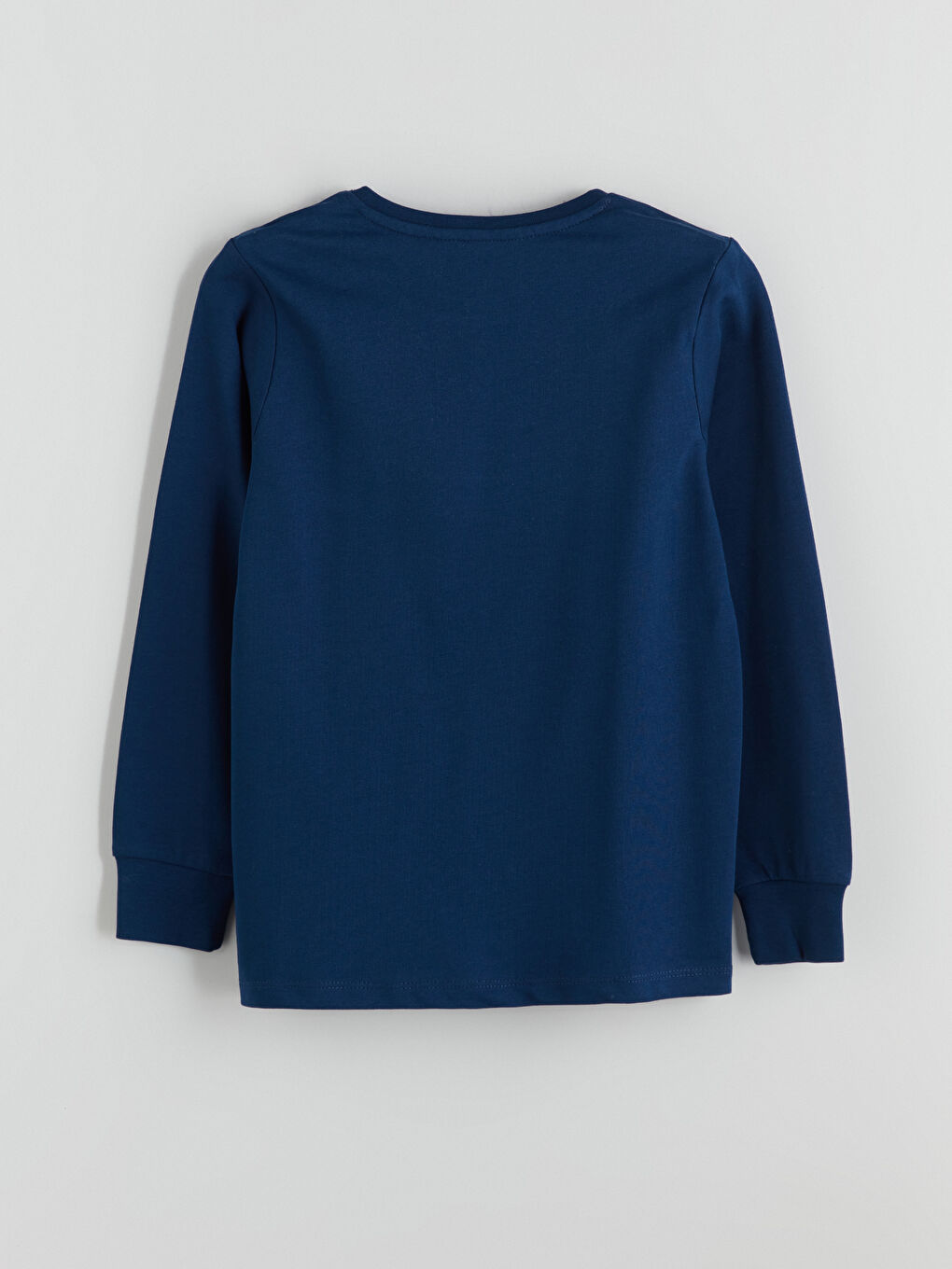 Lacivert Bisiklet Yaka Spider-Man Baskılı Erkek Çocuk Pijama Üstü-2