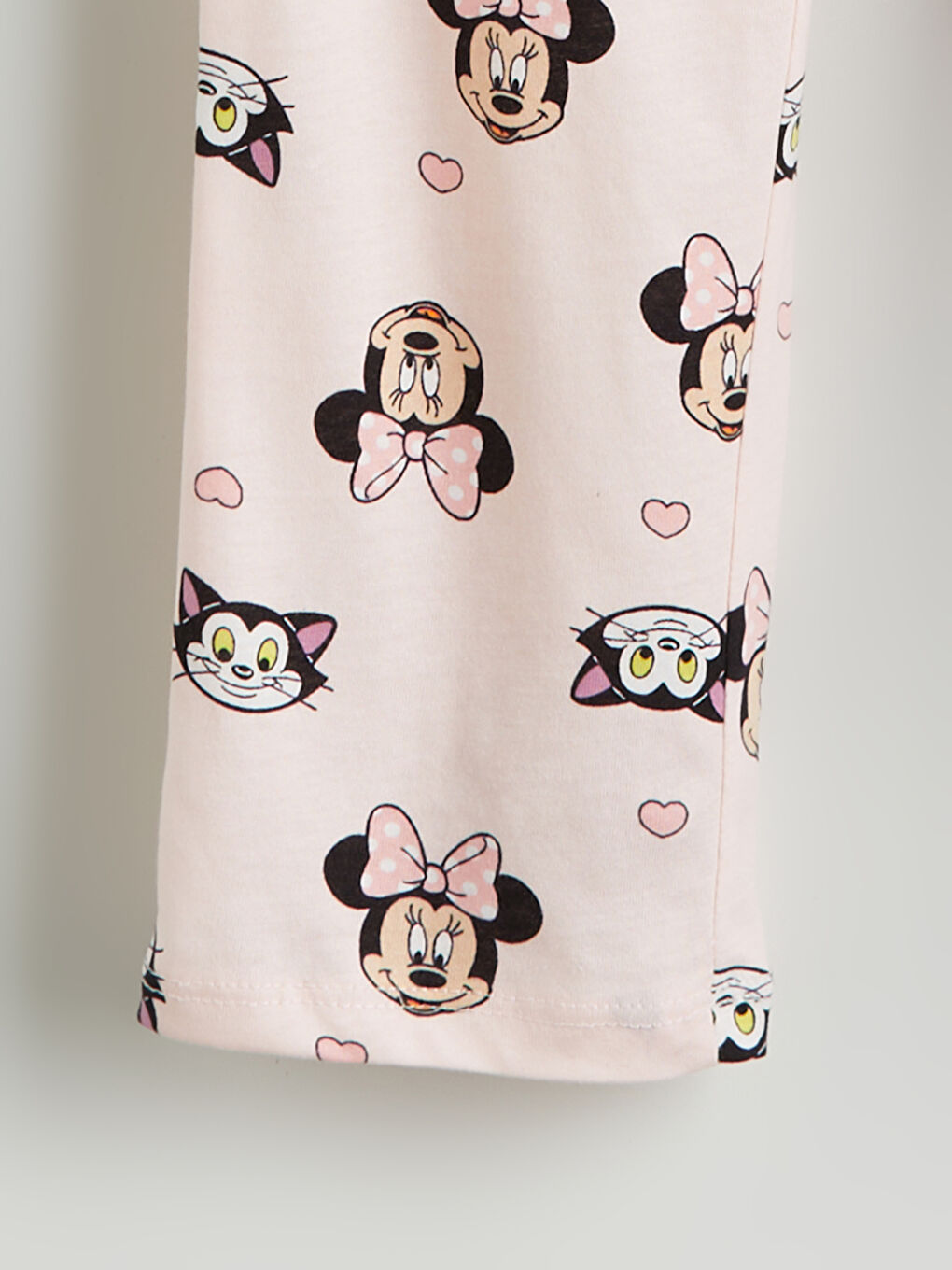 LCW Kids Girl PINK Pyjama Set -W51458Z4-LT6