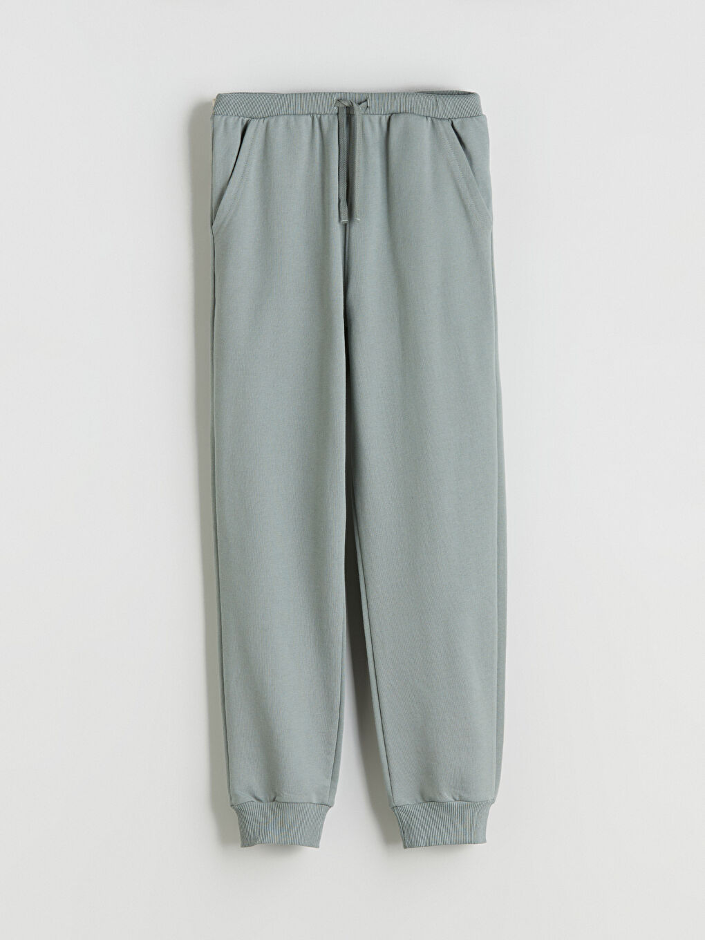 Yeşil Beli Lastikli Erkek Çocuk Jogger Eşofman Altı