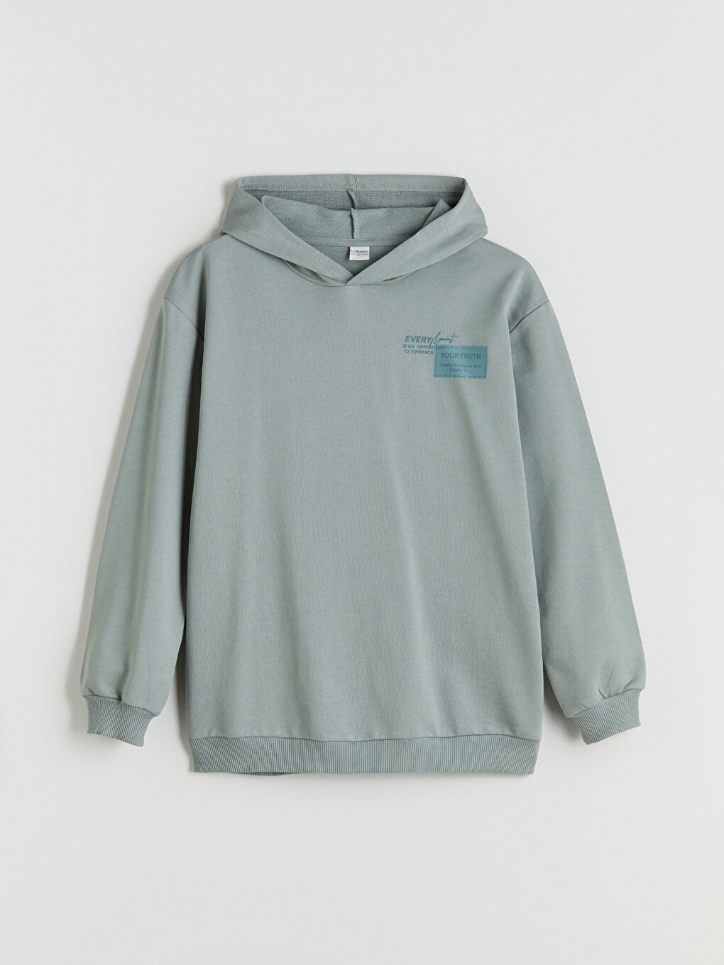 Yeşil Kapüşonlu Erkek Çocuk Eşofman Takım-3