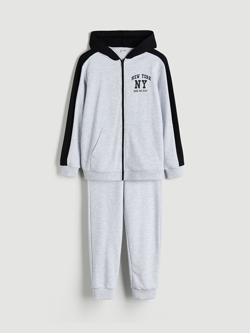 Hooded Boys' Tracksuit Set-2