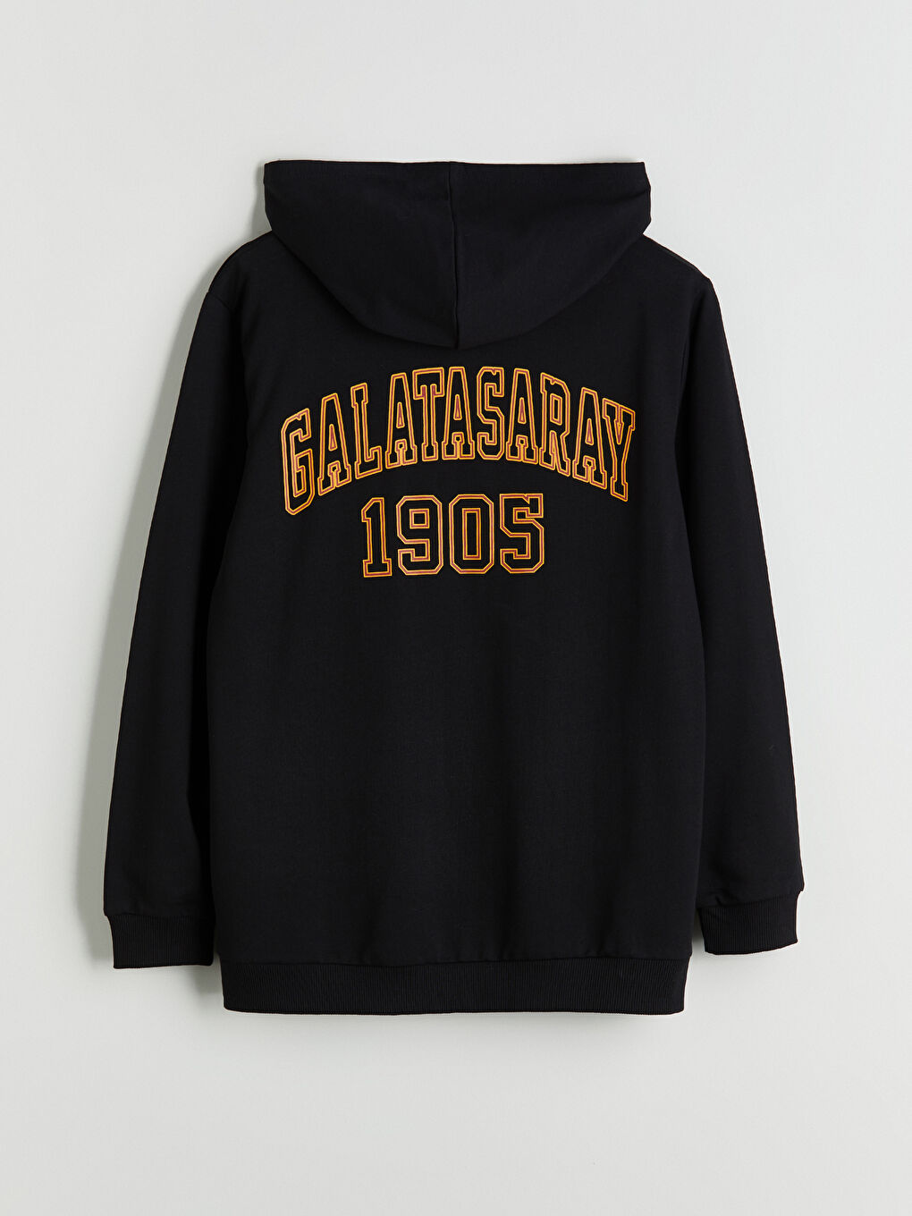 Siyah Kapüşonlu Galatasaray Baskılı Erkek Çocuk Eşofman Takım-7