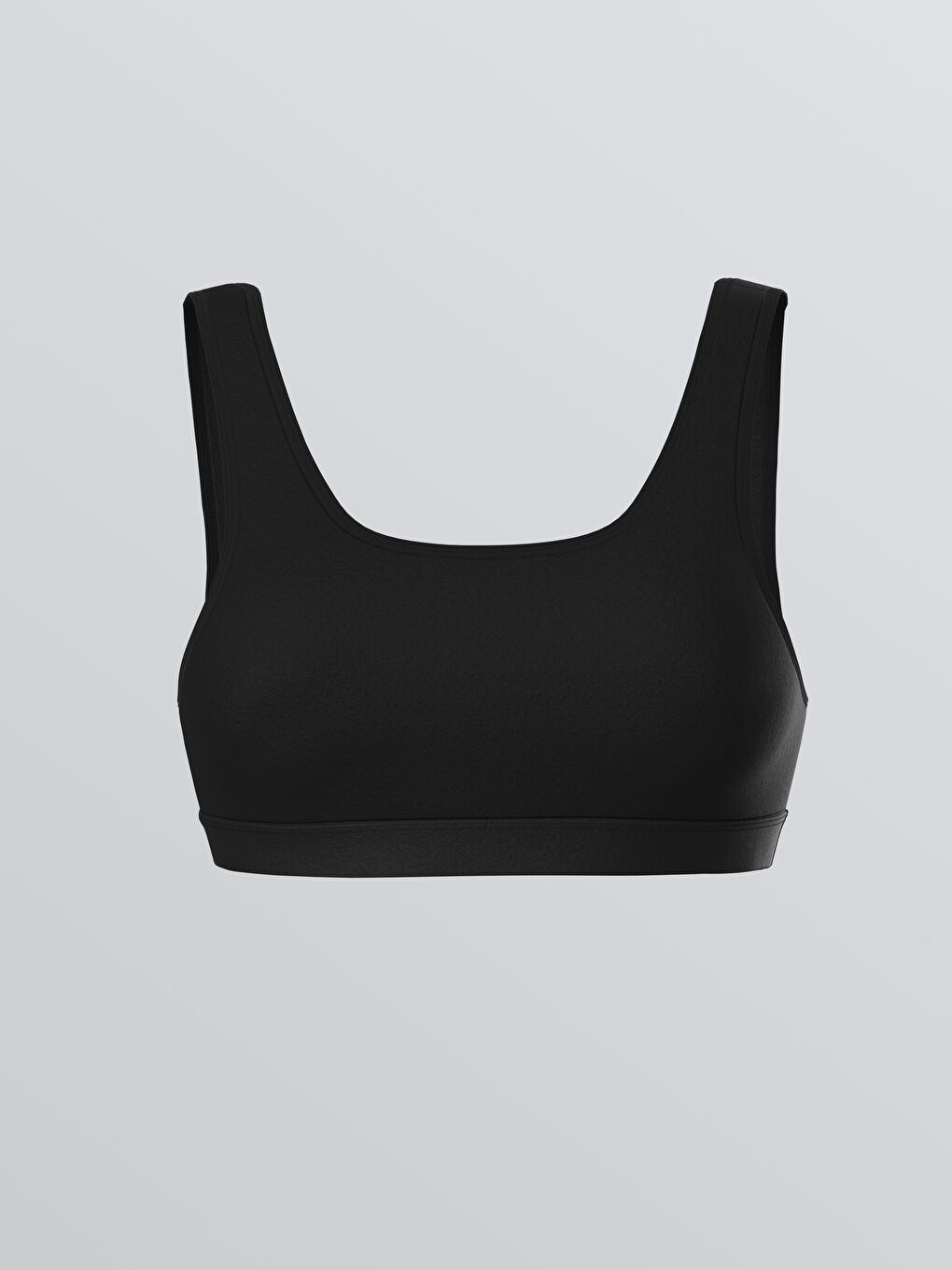 Siyah Dolgusuz Balensiz Kadın Bralet Sütyen