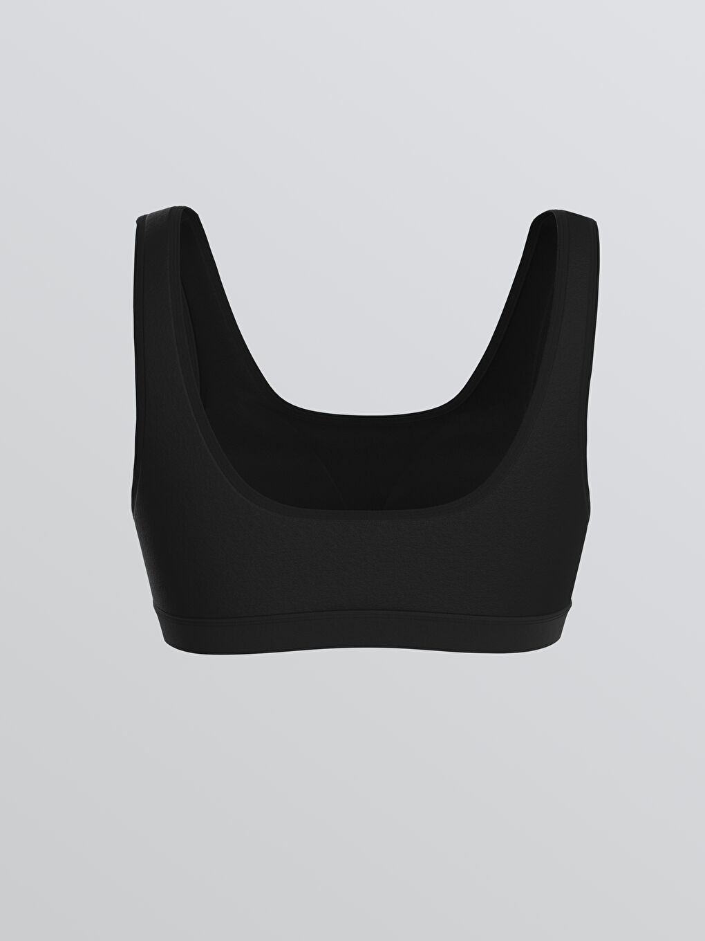 Siyah Dolgusuz Balensiz Kadın Bralet Sütyen-1