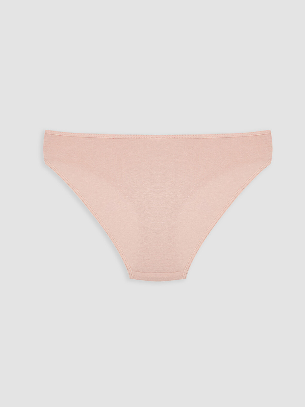 Pembe Yazı Baskılı Bikini Külot-1