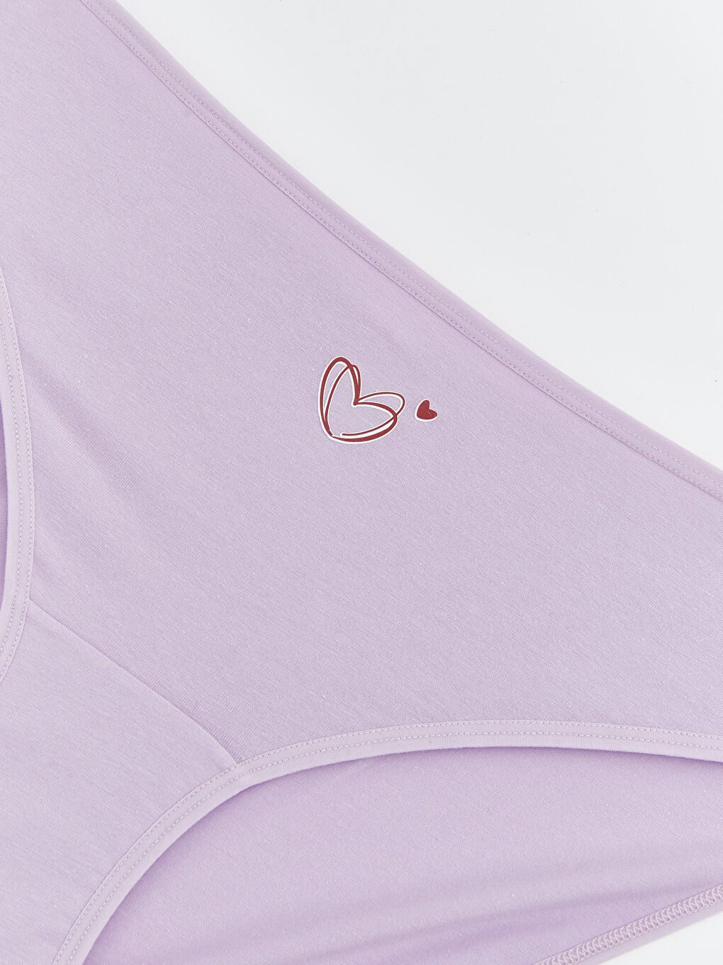 Lila Baskılı Bikini Külot-2