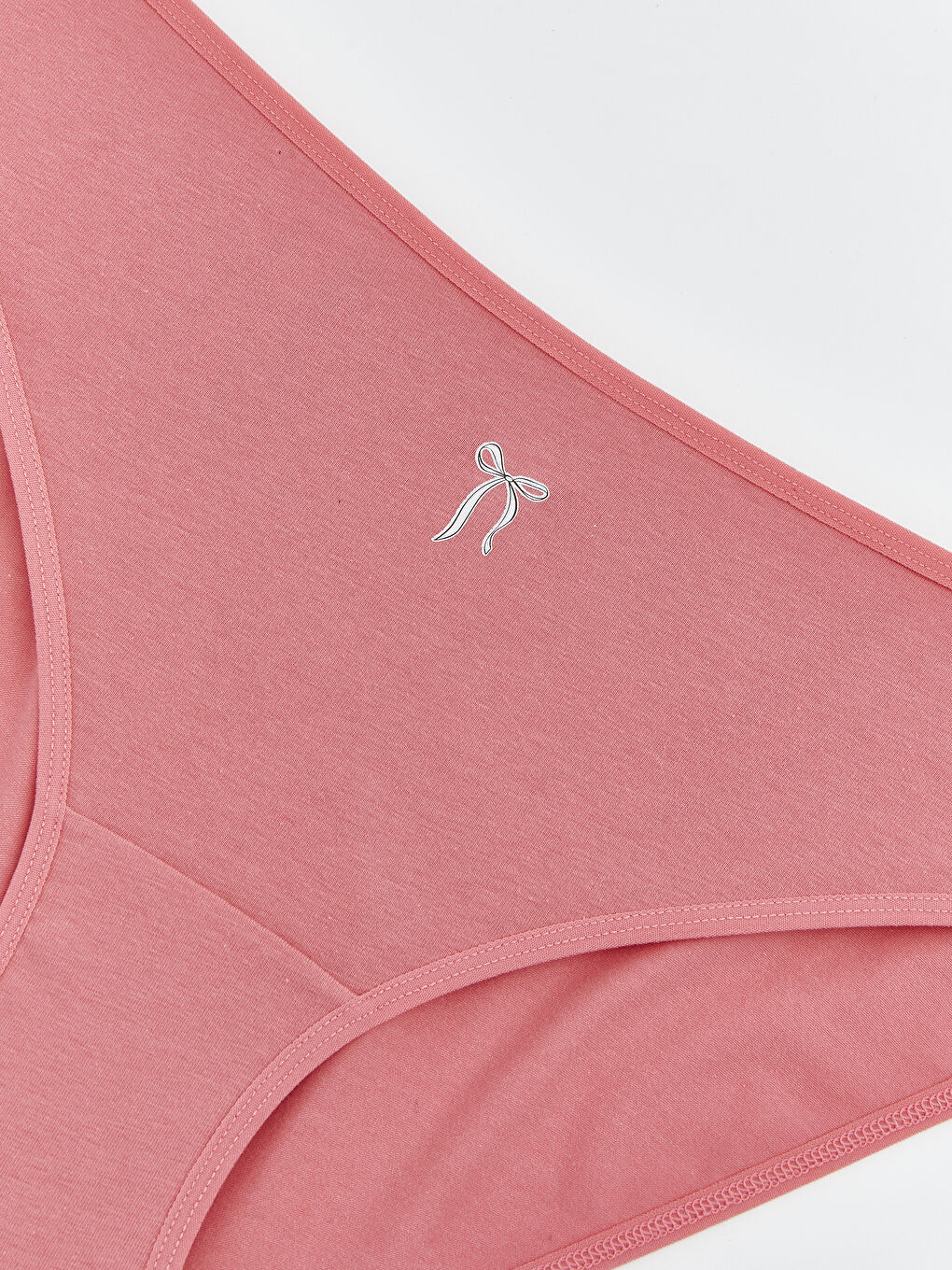 Pembe Düz Bikini Külot-2