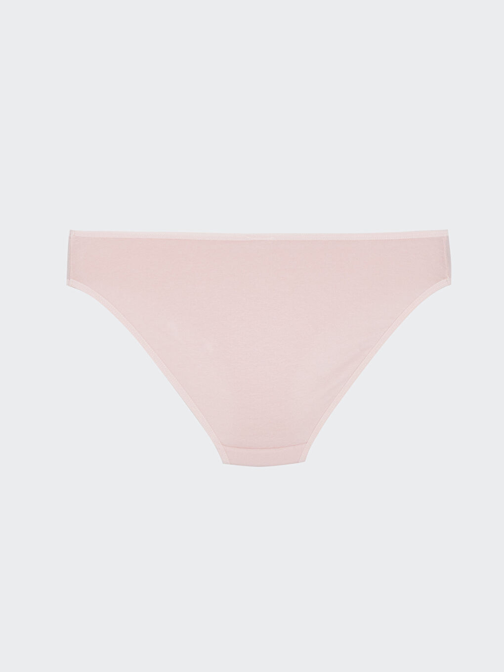 Pembe Düz Bikini Külot
