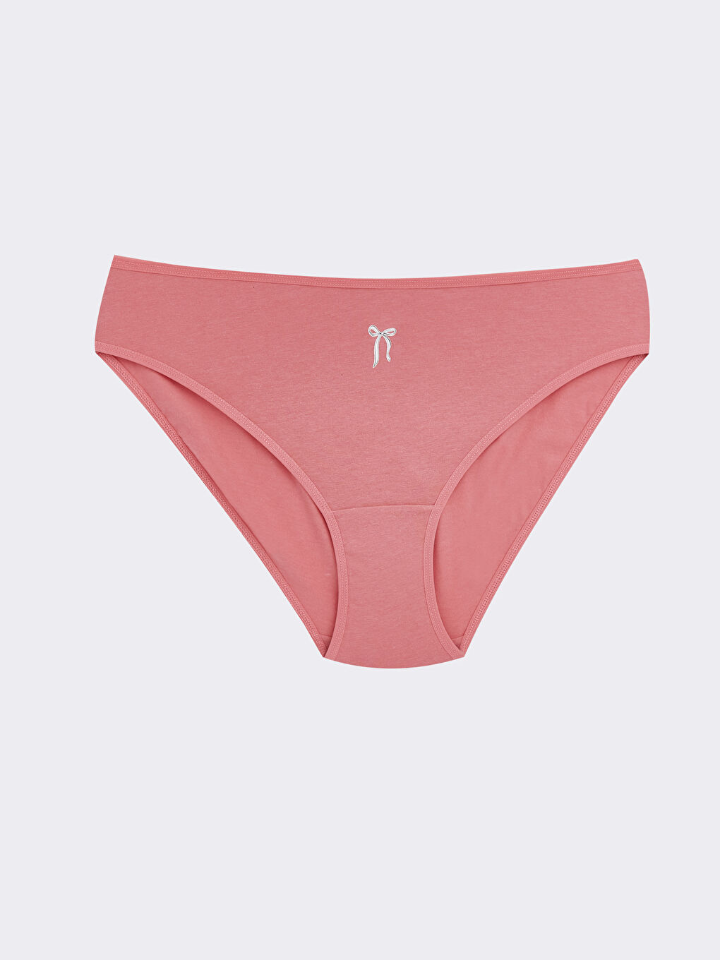 Pembe Düz Bikini Külot