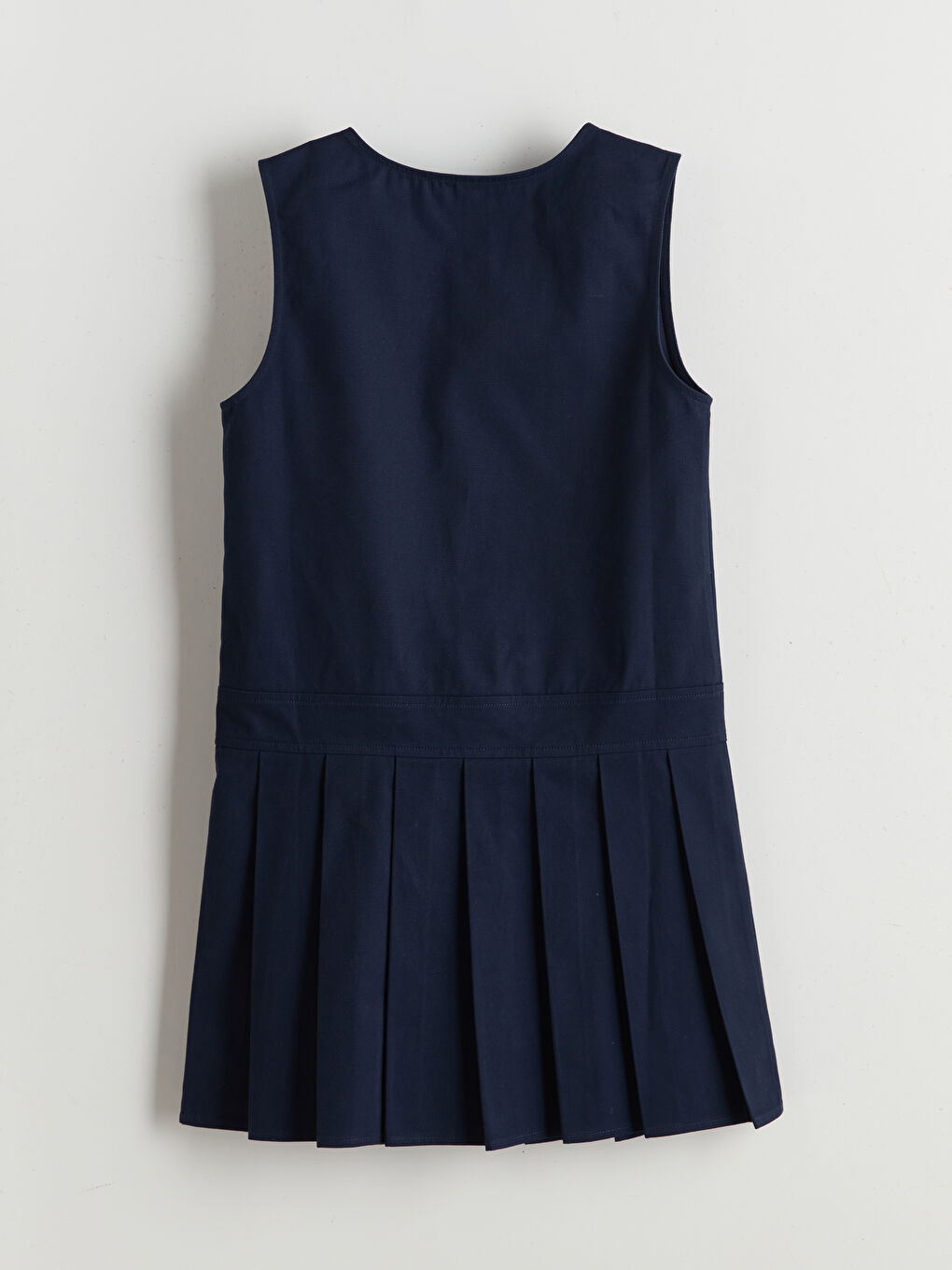 LCW Kids Crew Neck Girls' Dress -W51507Z4-HRC