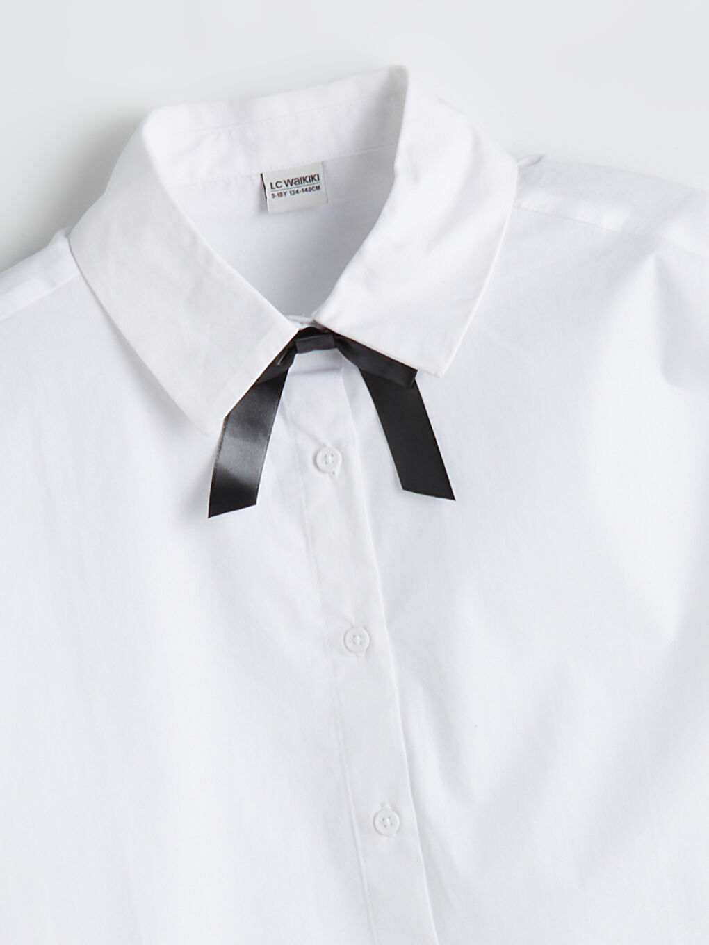LCW Kids Basic Girls' Shirt -W51554Z4-Q6K
