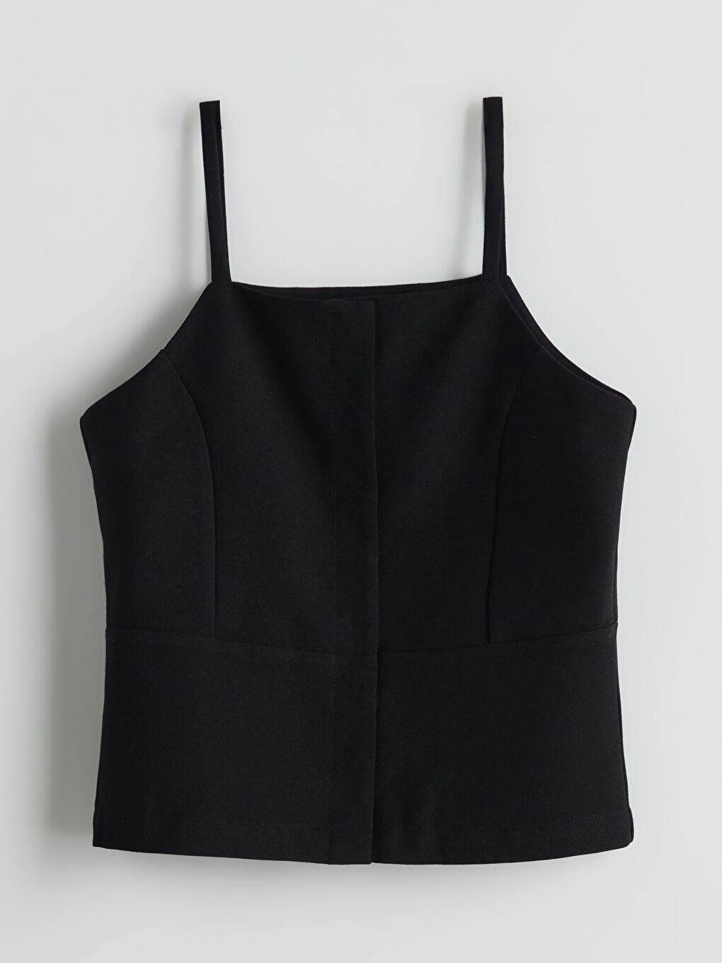 Square Collar Girls' Blouse-1