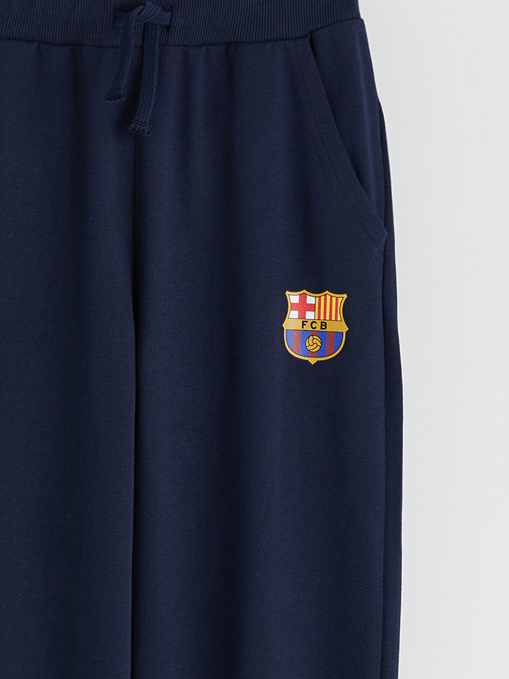 LCW Kids Hooded Barcelona Printed Boys' Tracksuit Set -W51565Z4-HMS