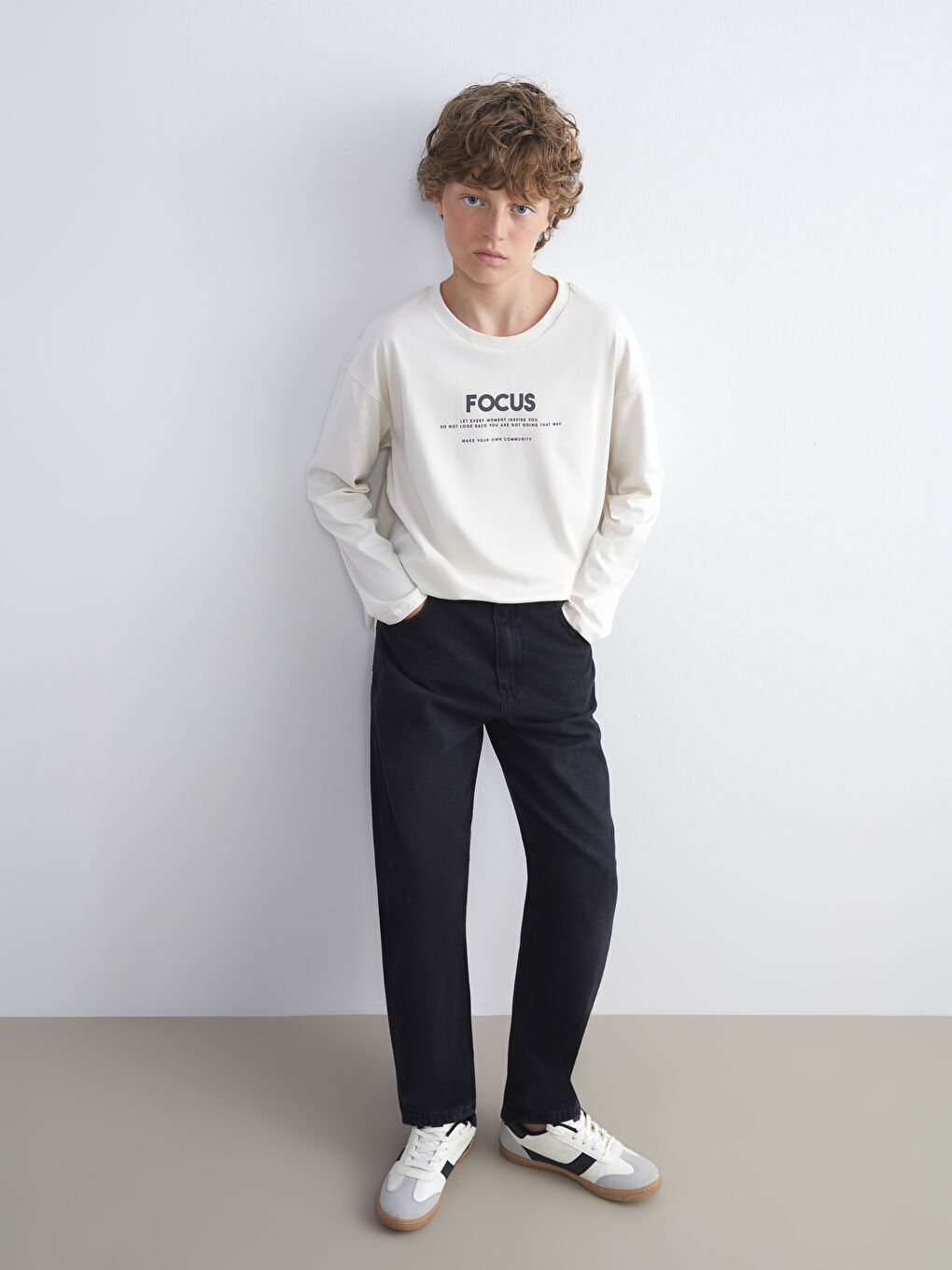 LCW Kids Boy ANTHRACITE Jeans -W51570Z4-M0U