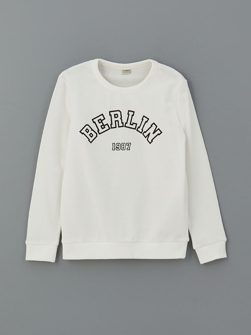 LCW Kids Crew Neck Boys' Sweatshirt -W51574Z4-R9J