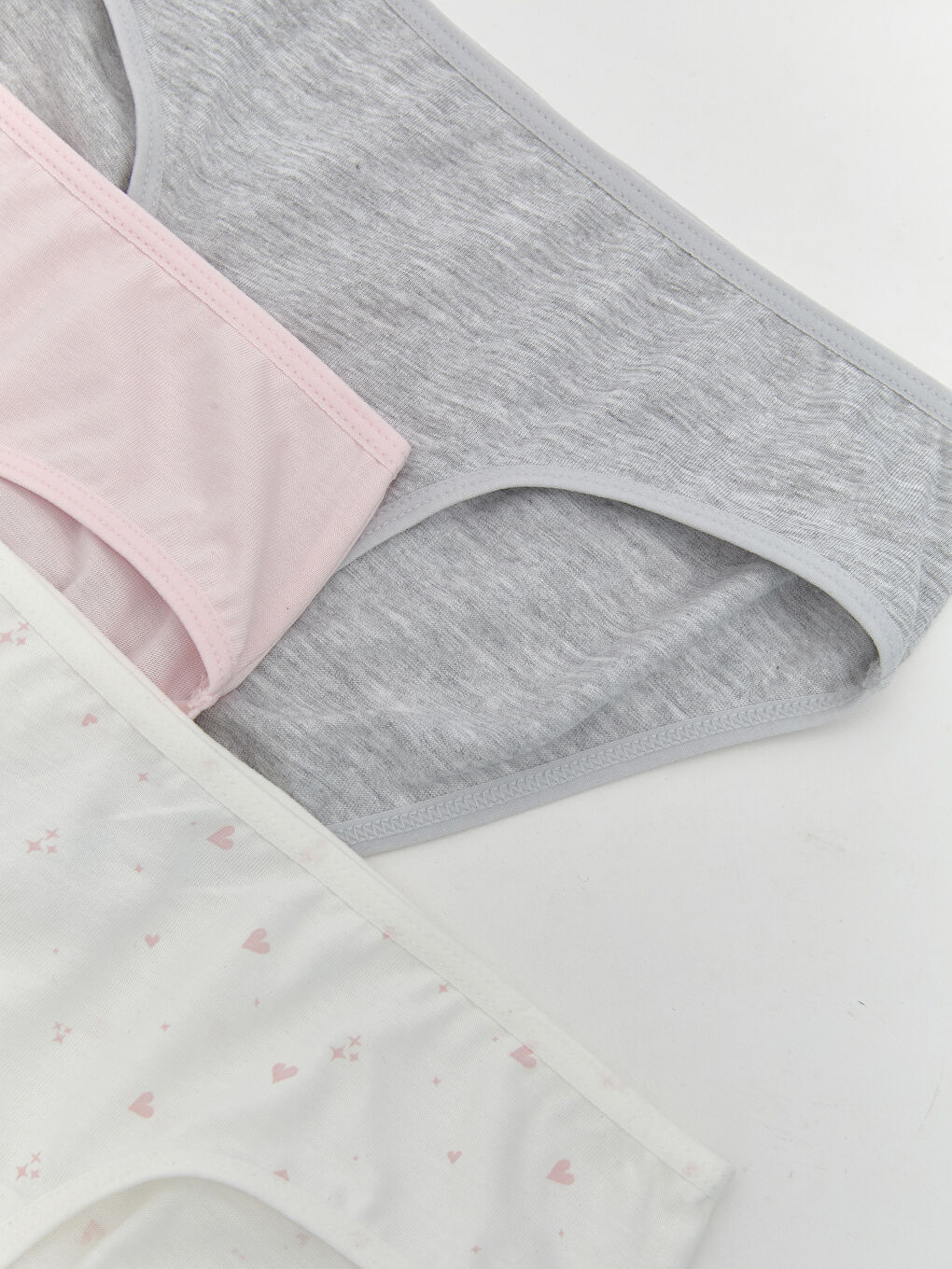 LCW Kids Printed Girl's Panties 3 pcs -W51577Z4-LRA