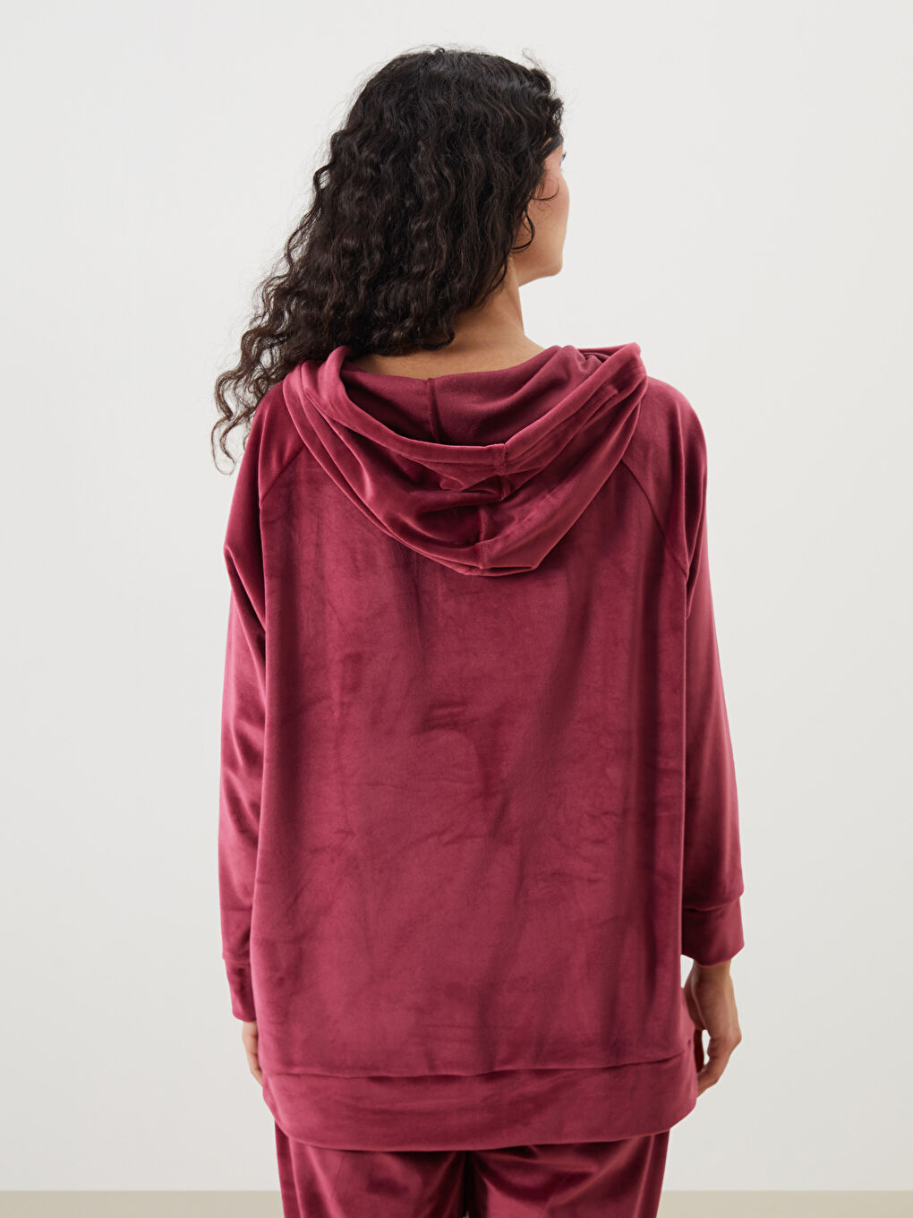 LCW DREAM Woman BORDEAUX Pyjama Top -W51591Z8-HFC