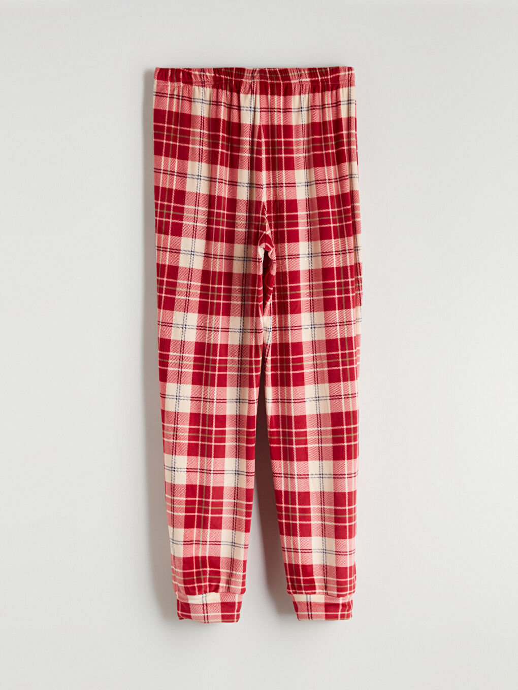 Crew Neck Embroidered Women's Plush Pyjama Set-4